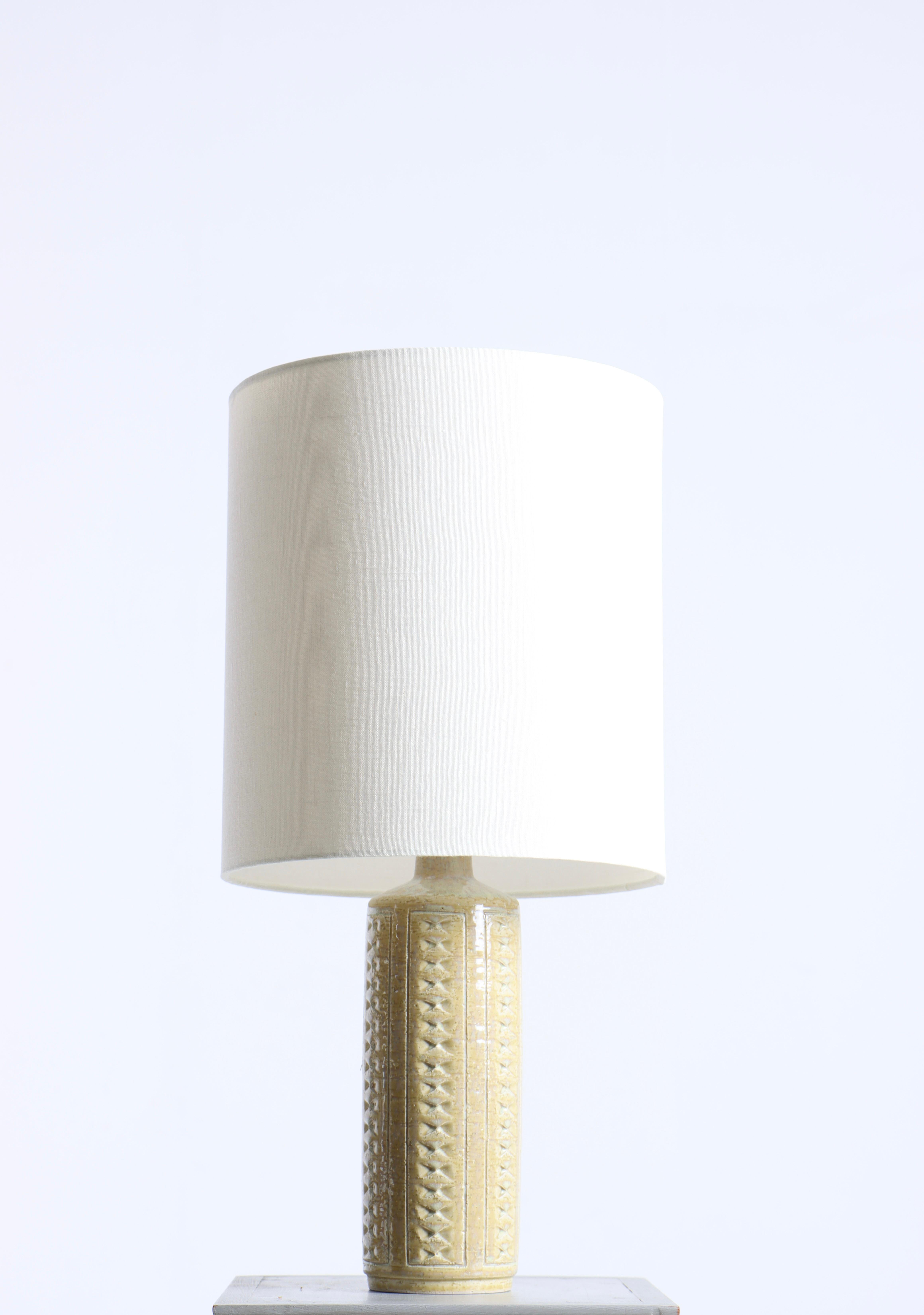Mid-20th Century Table Lamp by Per Linnemann Schmidt for Palshus Ceramic For Sale