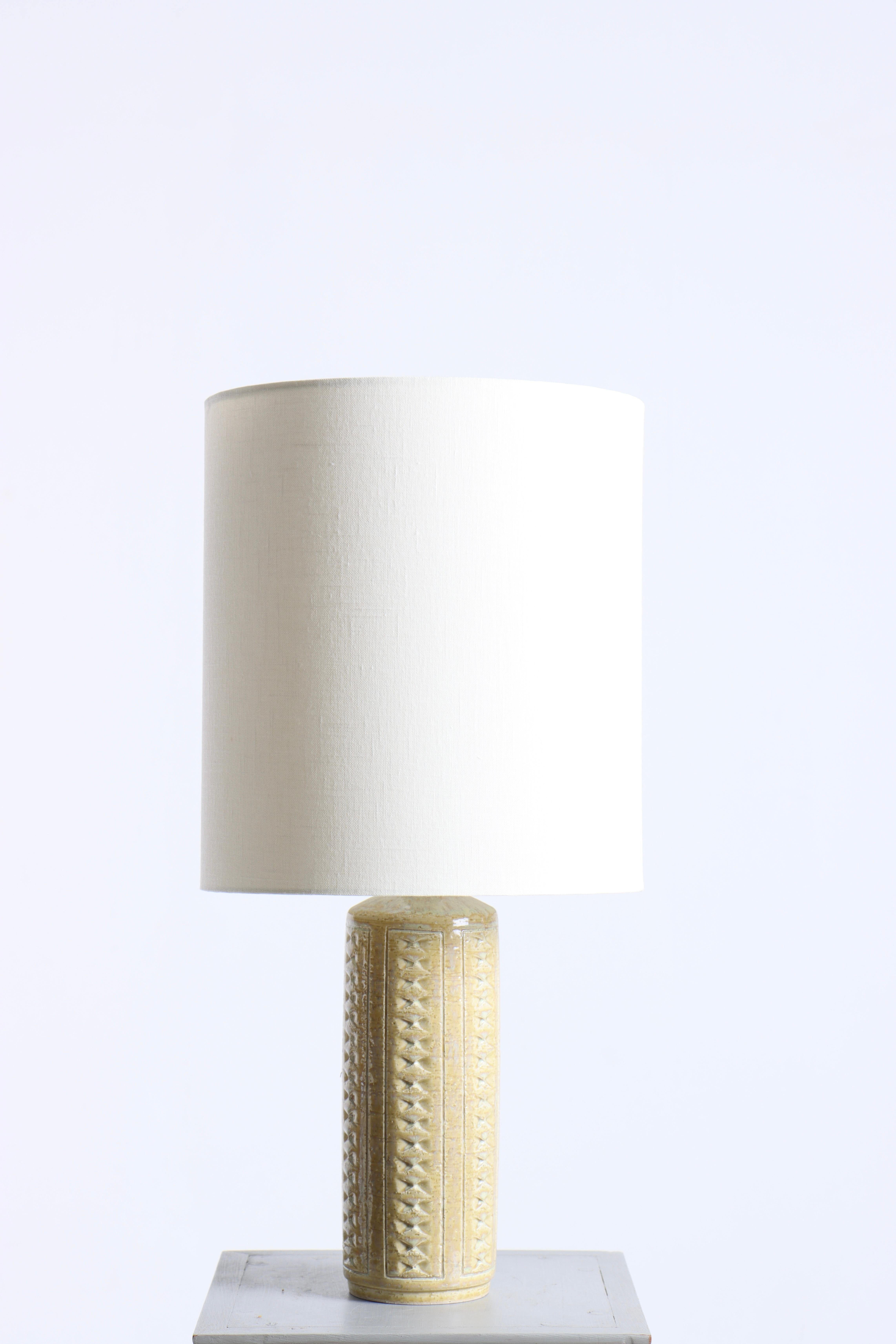 Table Lamp by Per Linnemann Schmidt for Palshus Ceramic For Sale 1