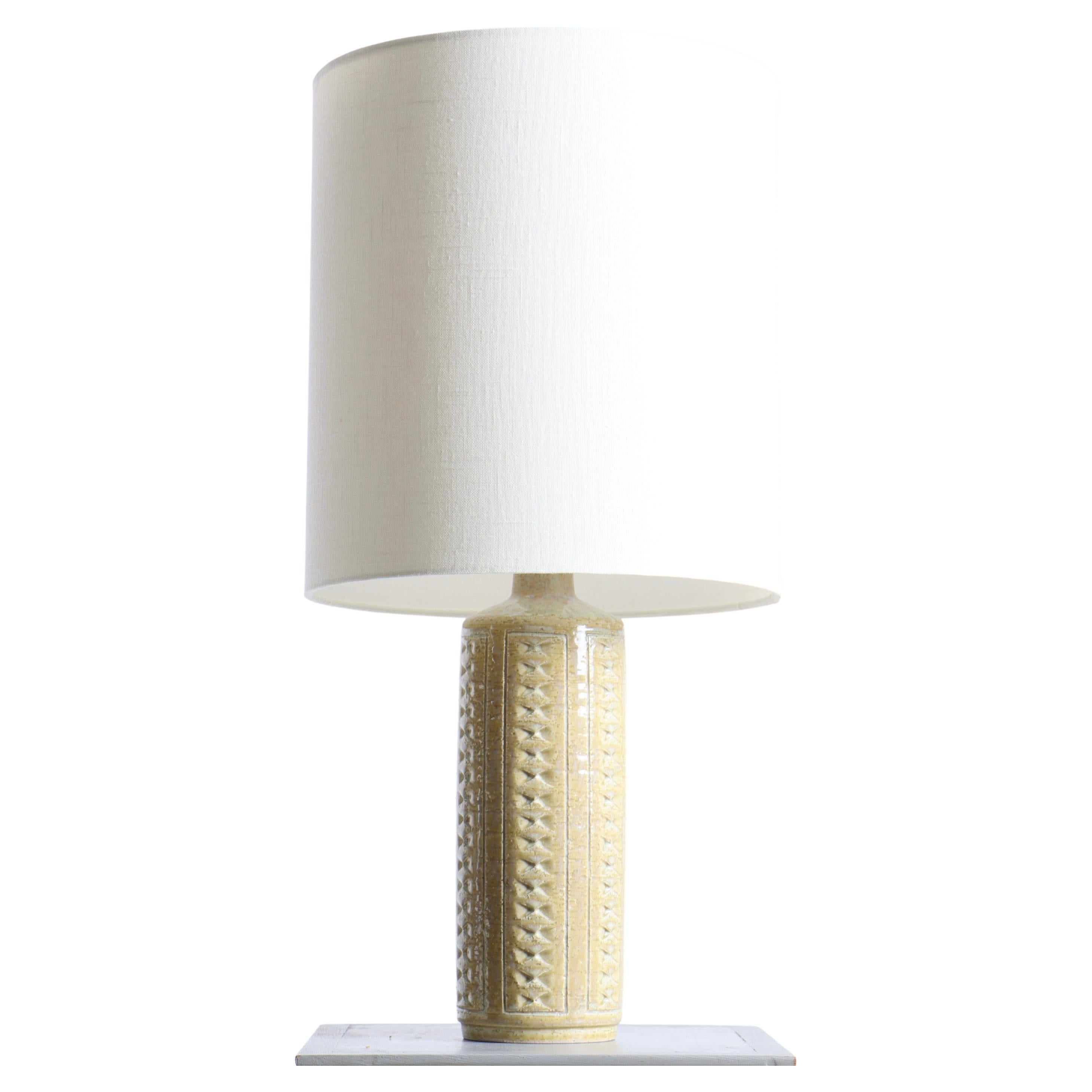 Table Lamp by Per Linnemann Schmidt for Palshus Ceramic For Sale