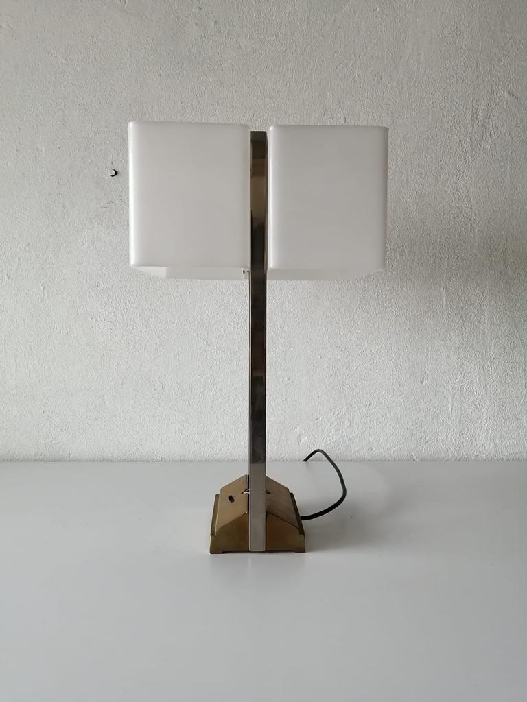 Mid-Century Modern Table Lamp by Peter Ghyczy for Mega Watt 'MT', 1980s, Netherlands For Sale