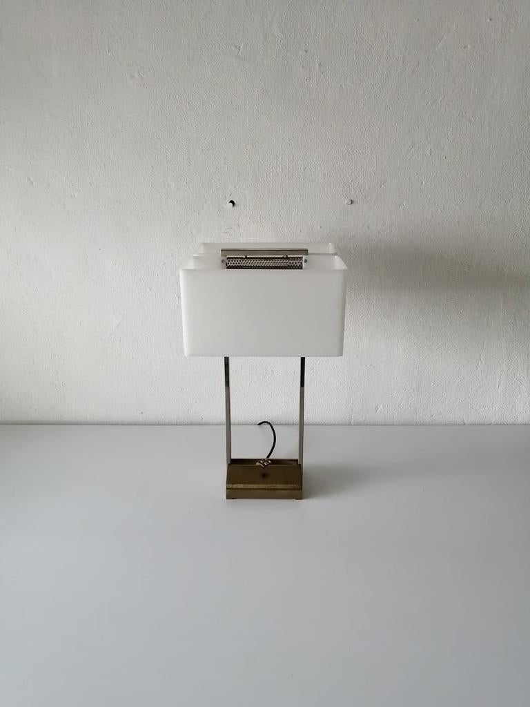 Brass Table Lamp by Peter Ghyczy for Mega Watt 'MT', 1980s, Netherlands For Sale