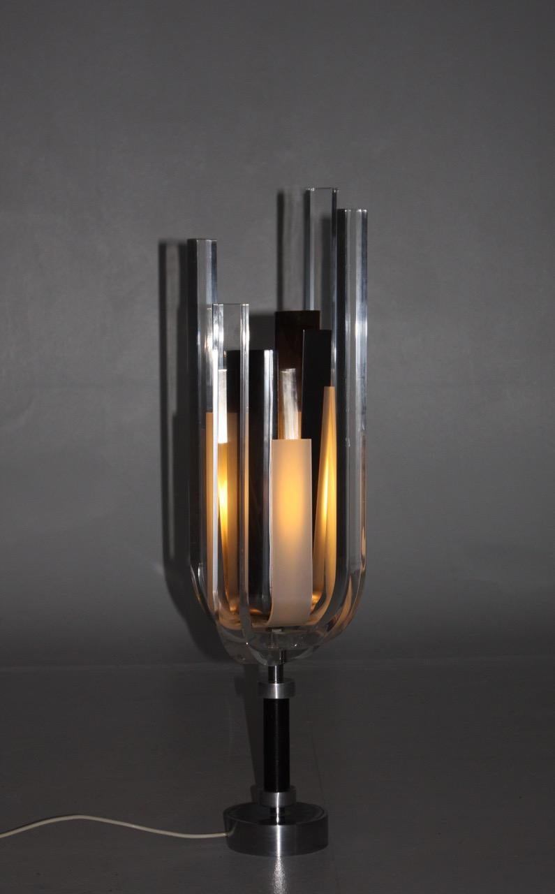 Late 20th Century Table Lamp by Philippe Jean For Sale