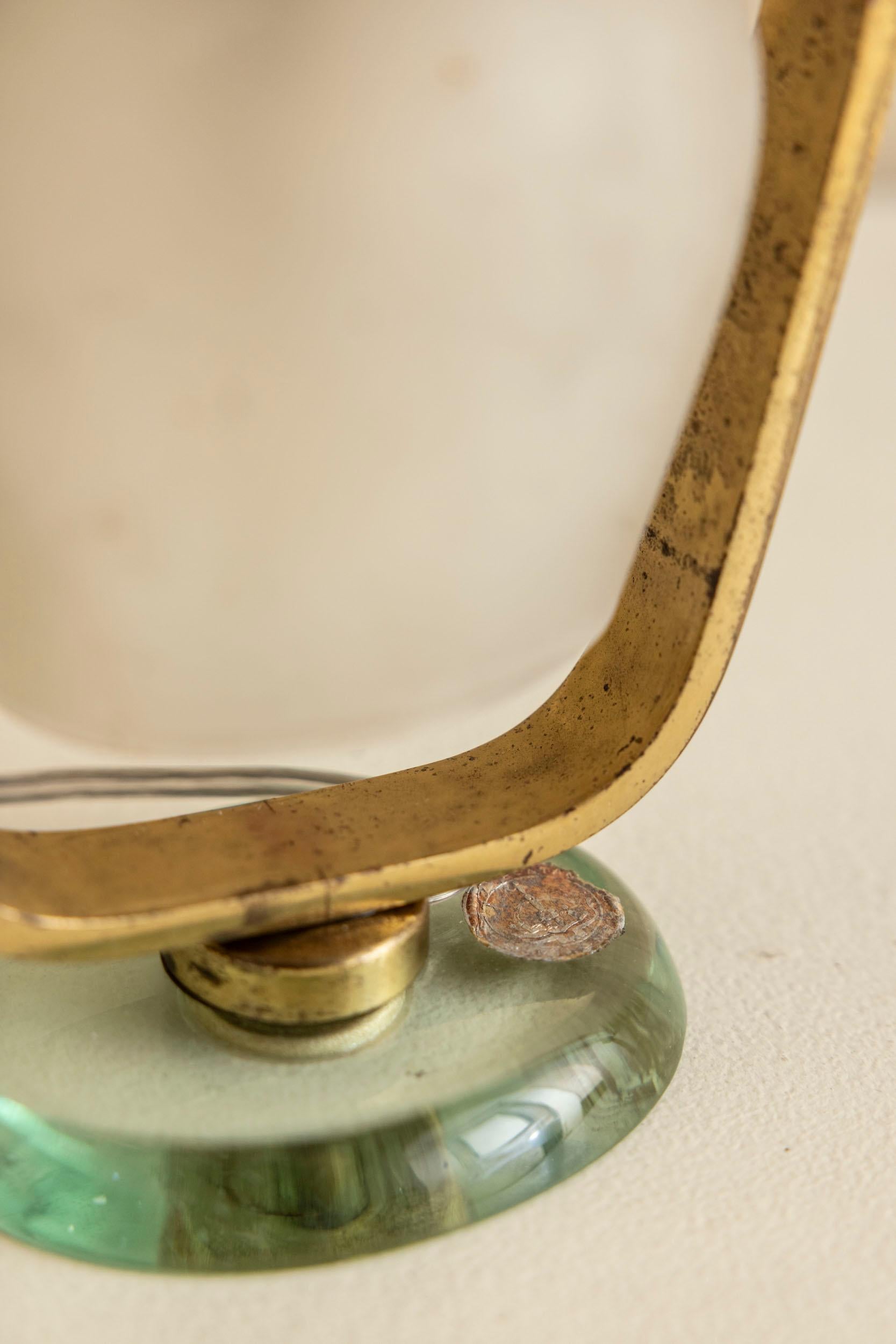 Tischleuchte von Pietro Chiesa für Fontana Arte, 1940er Jahre im Angebot 6
