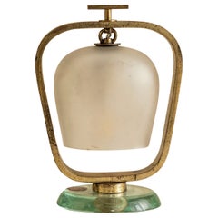 Lámpara de sobremesa de Pietro Chiesa para Fontana Arte, década de 1940