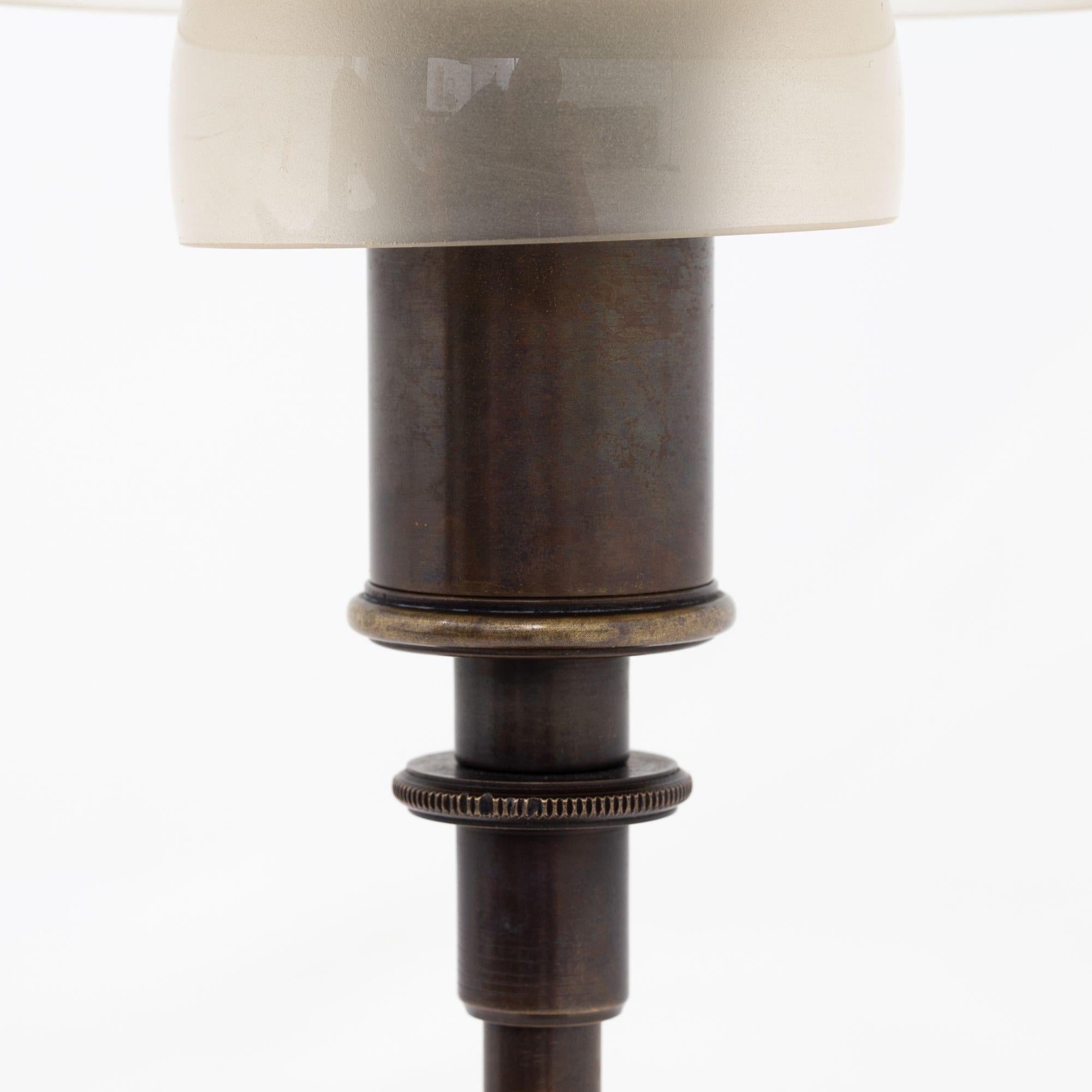 Patinated Table lamp by Poul Henningsen