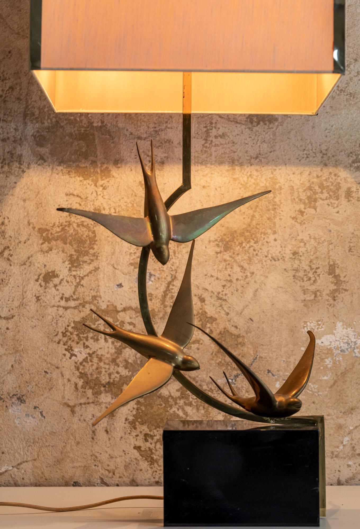 Brass Table Lamp by Pragos