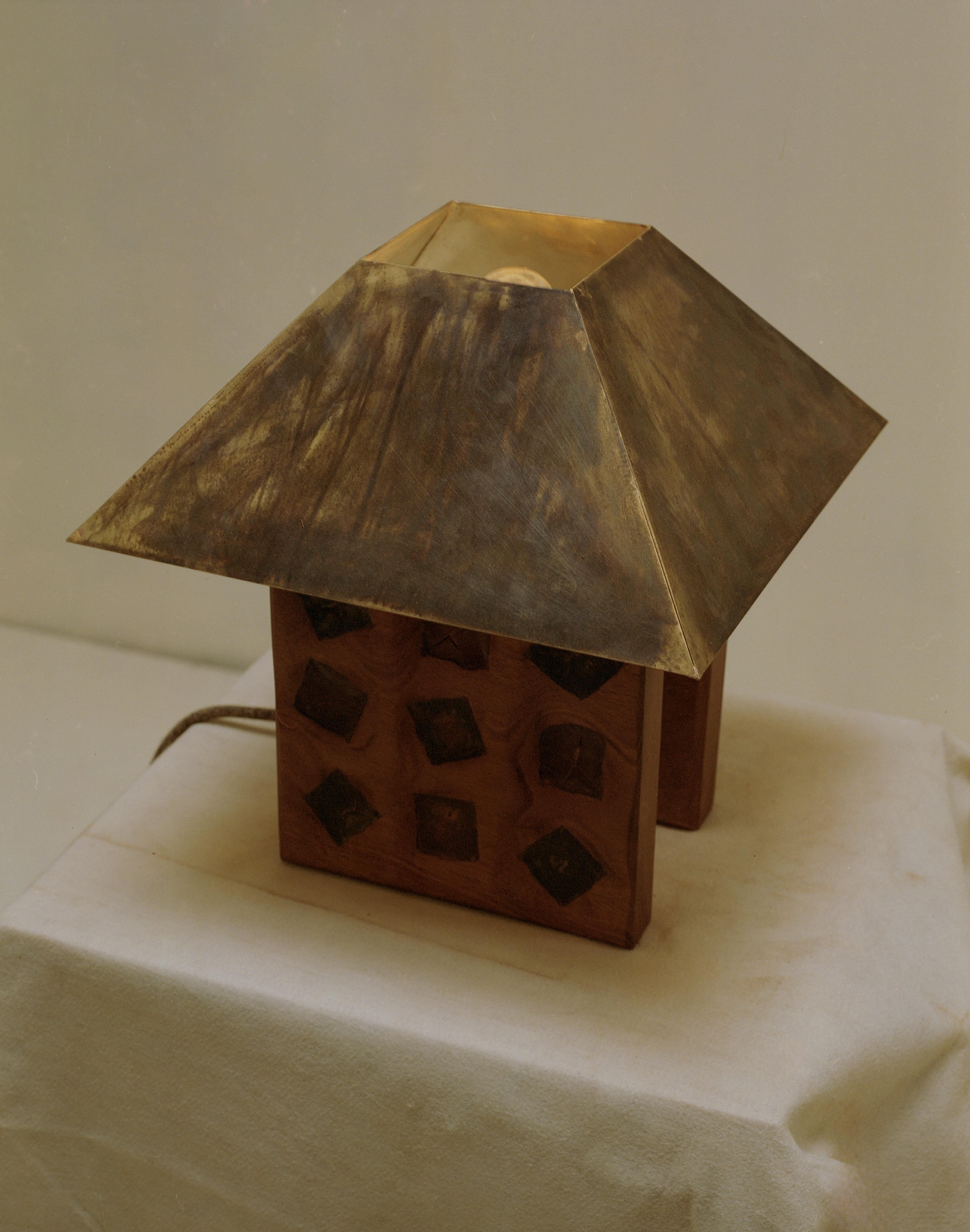 Contemporary Table Lamp by Rafael Triboli For Sale