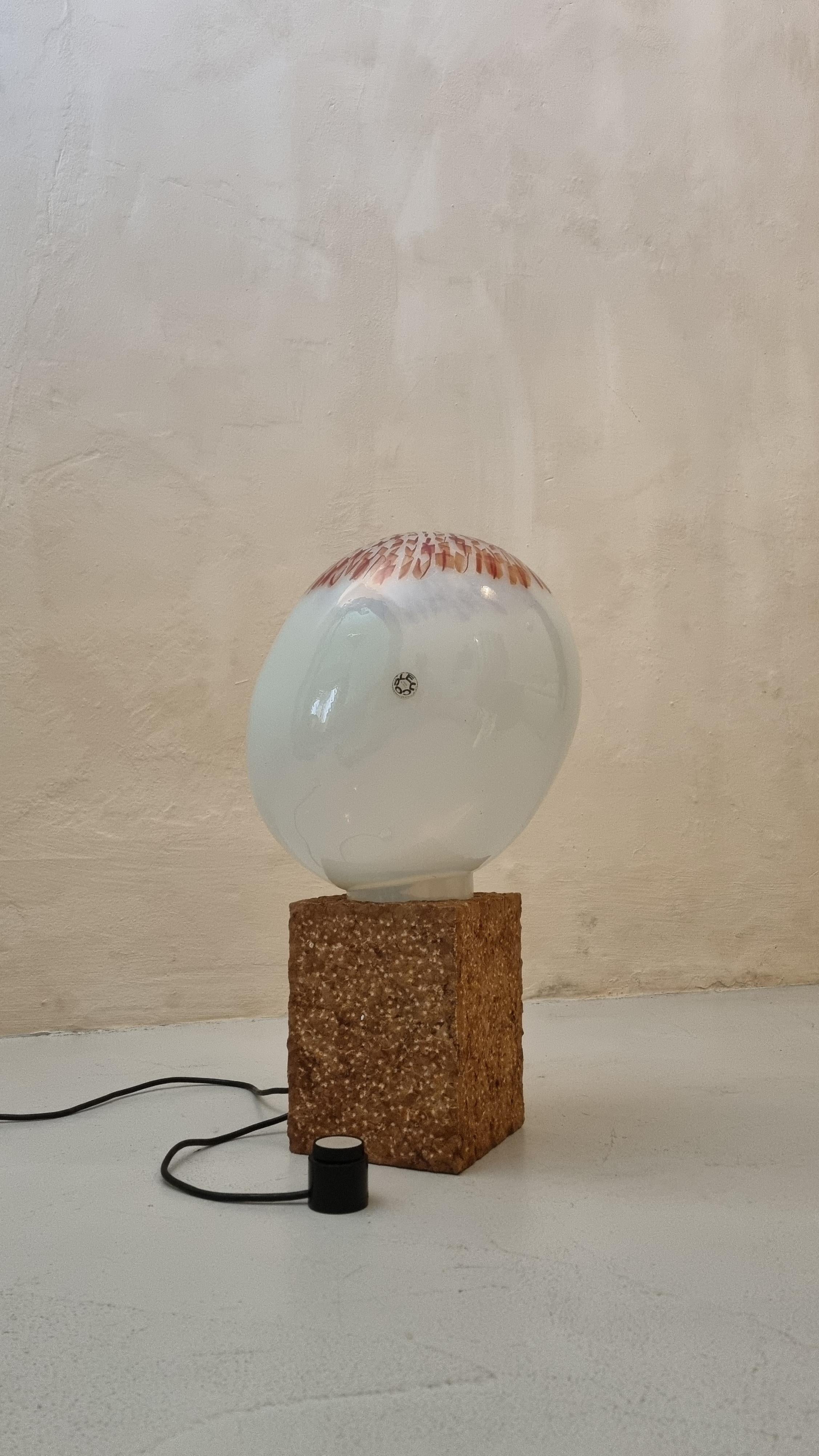 Table lamp by Robero Pamio and Renato Toso for Leucos 1960 In Excellent Condition For Sale In Arezzo, Italy