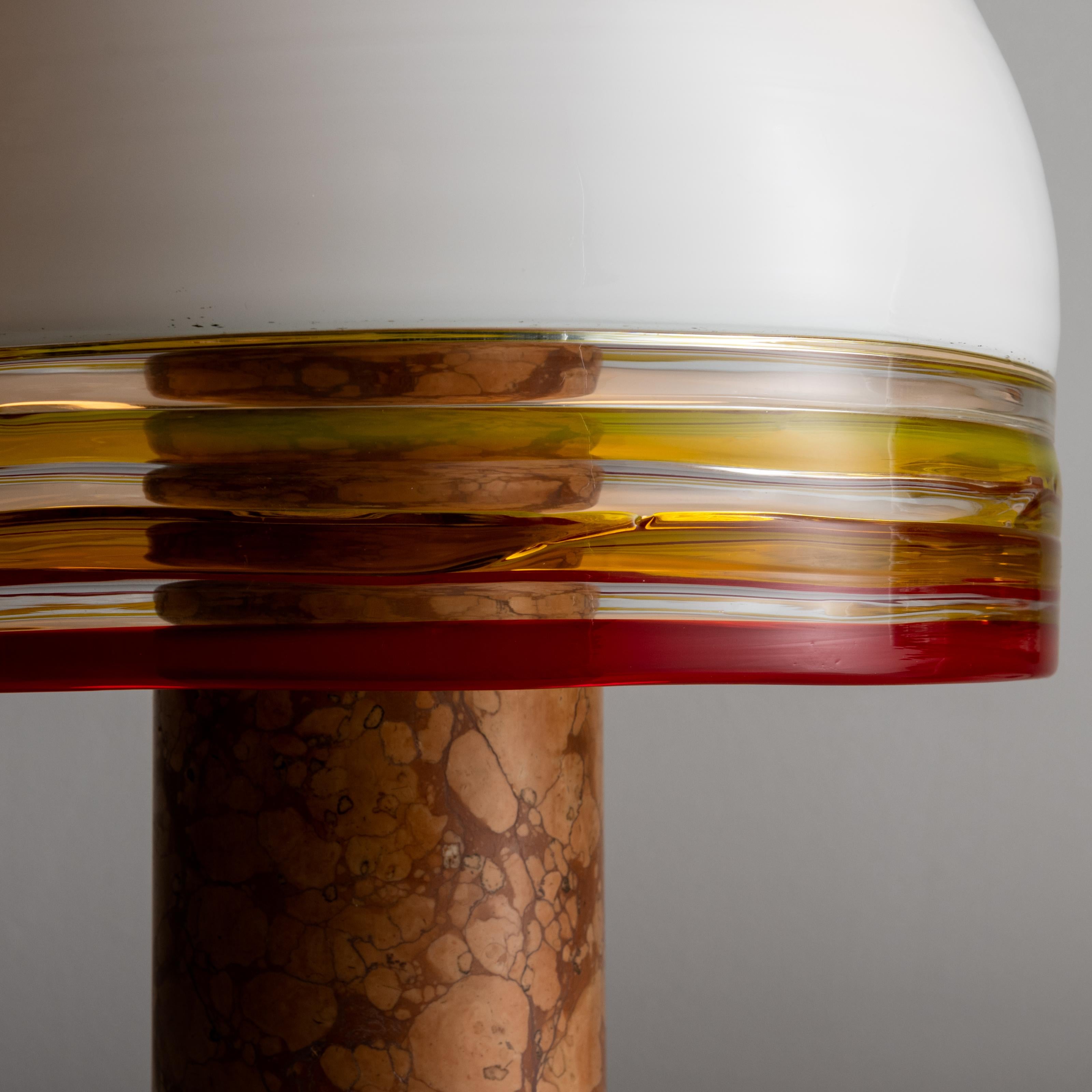 Pair of Table Lamps by Roberto Pamio for Leucos  4