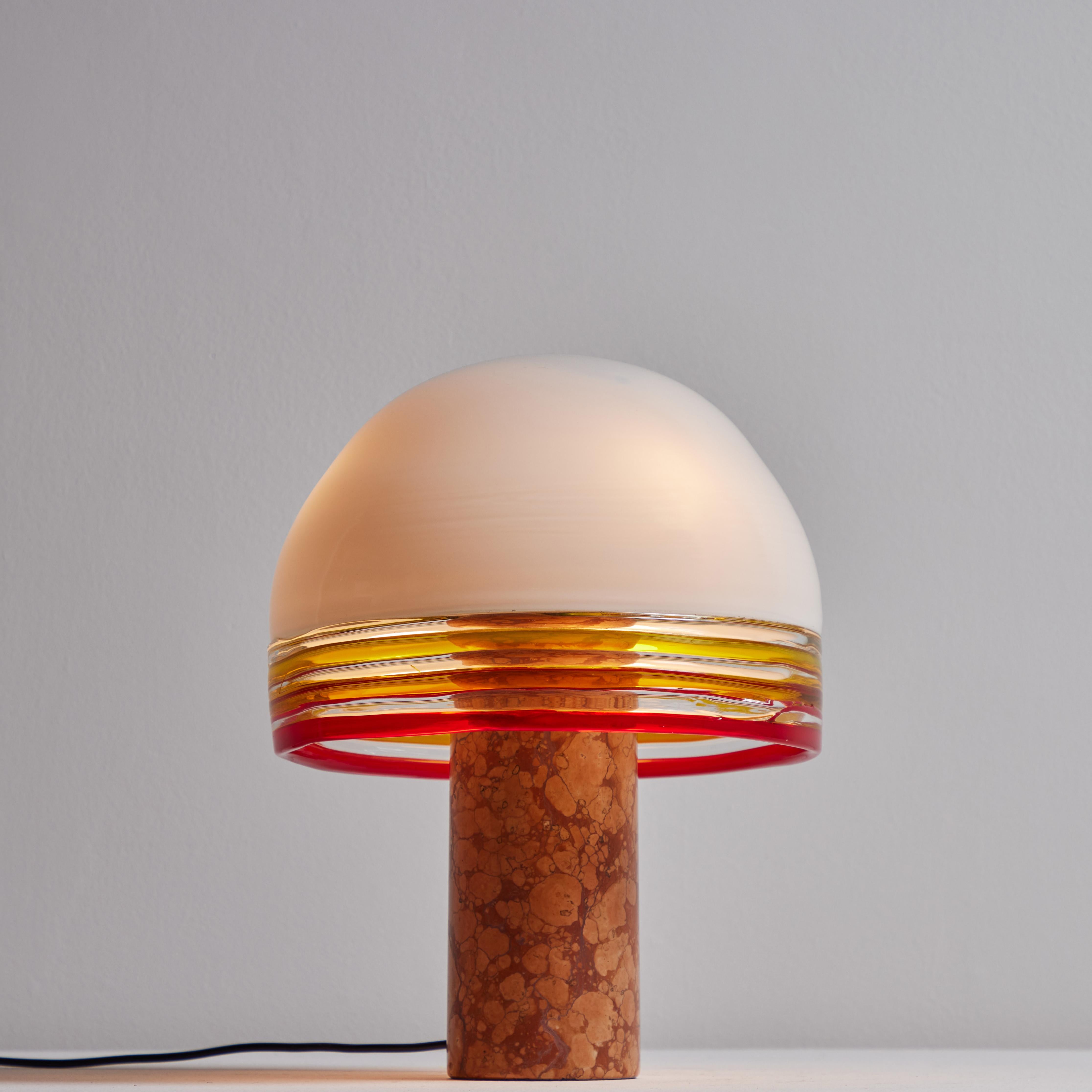 European Pair of Table Lamps by Roberto Pamio for Leucos 