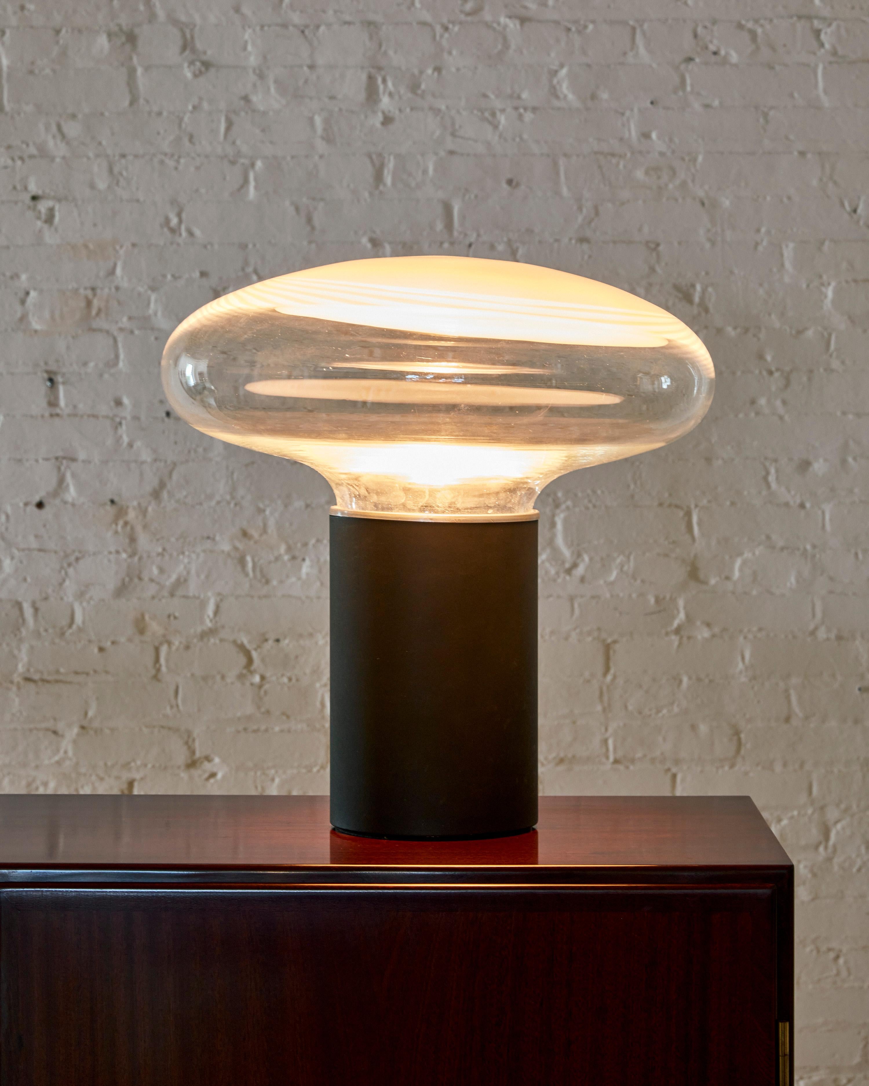 Mid-Century Modern Table Lamp by Roberto Pamio for Leucos ( Model Gill 45 )