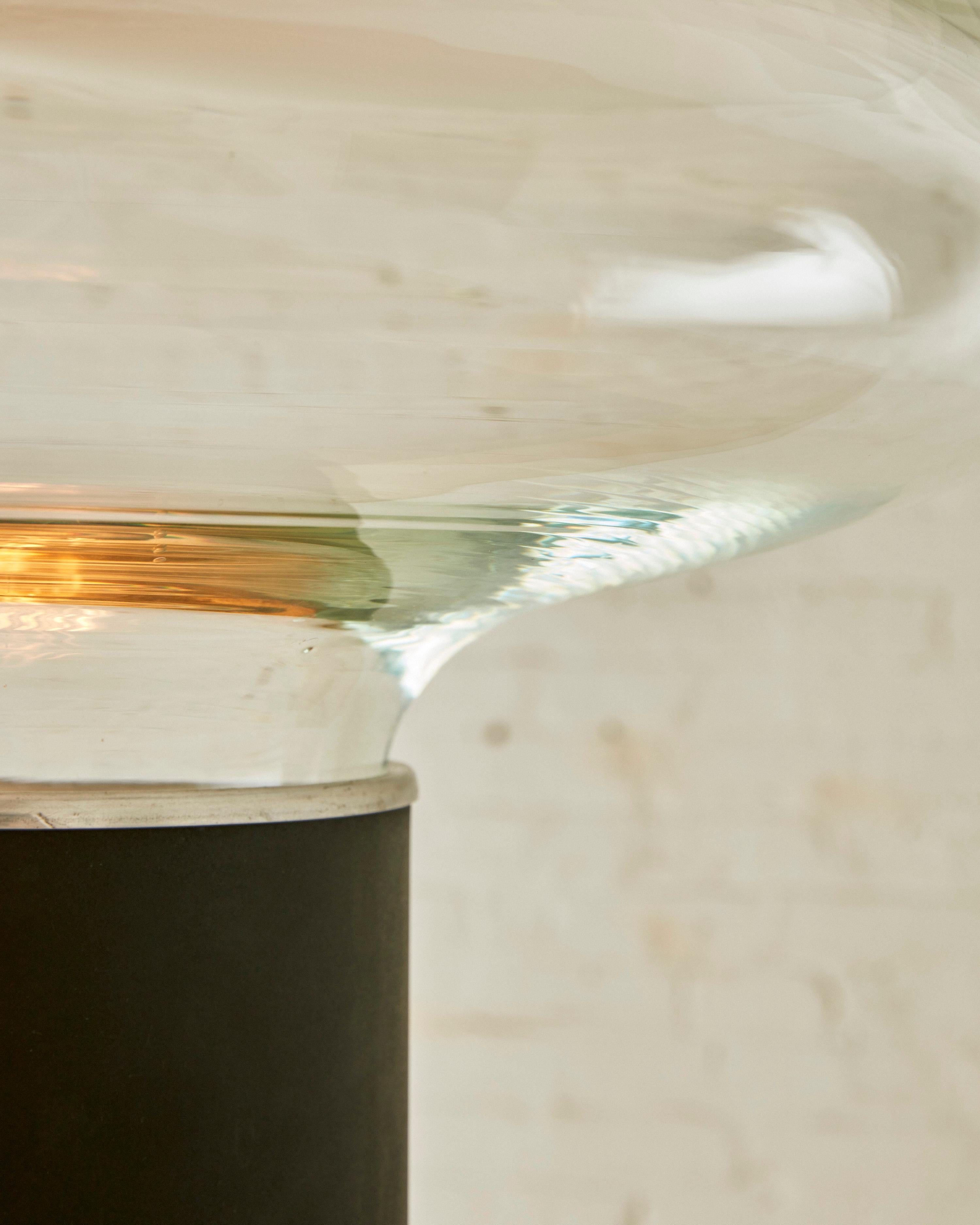 Table Lamp by Roberto Pamio for Leucos ( Model Gill 45 ) In Excellent Condition In Long Island City, NY