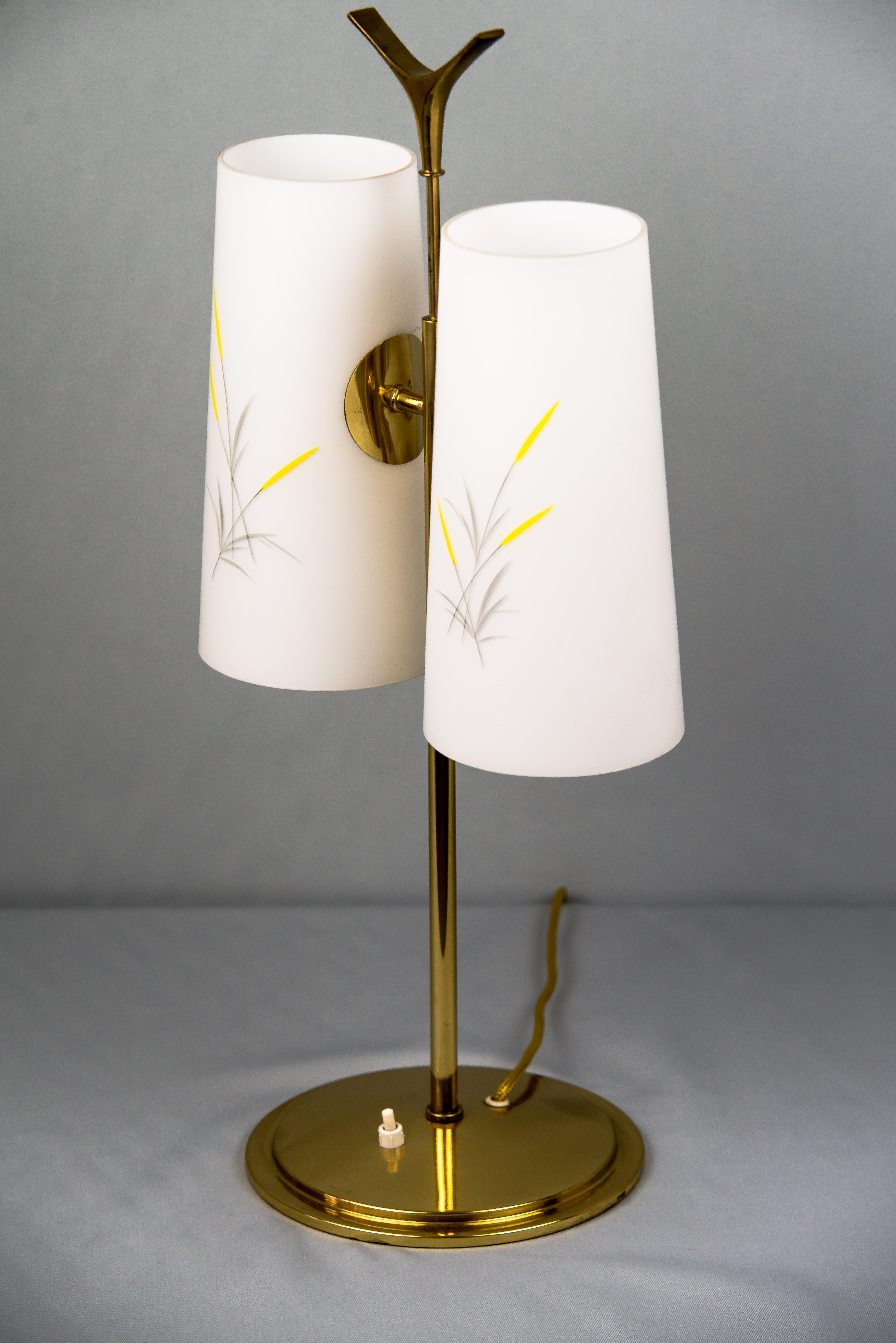 Mid-Century Modern Table Lamp by Rupert Nikoll, 1960s 'Marked'