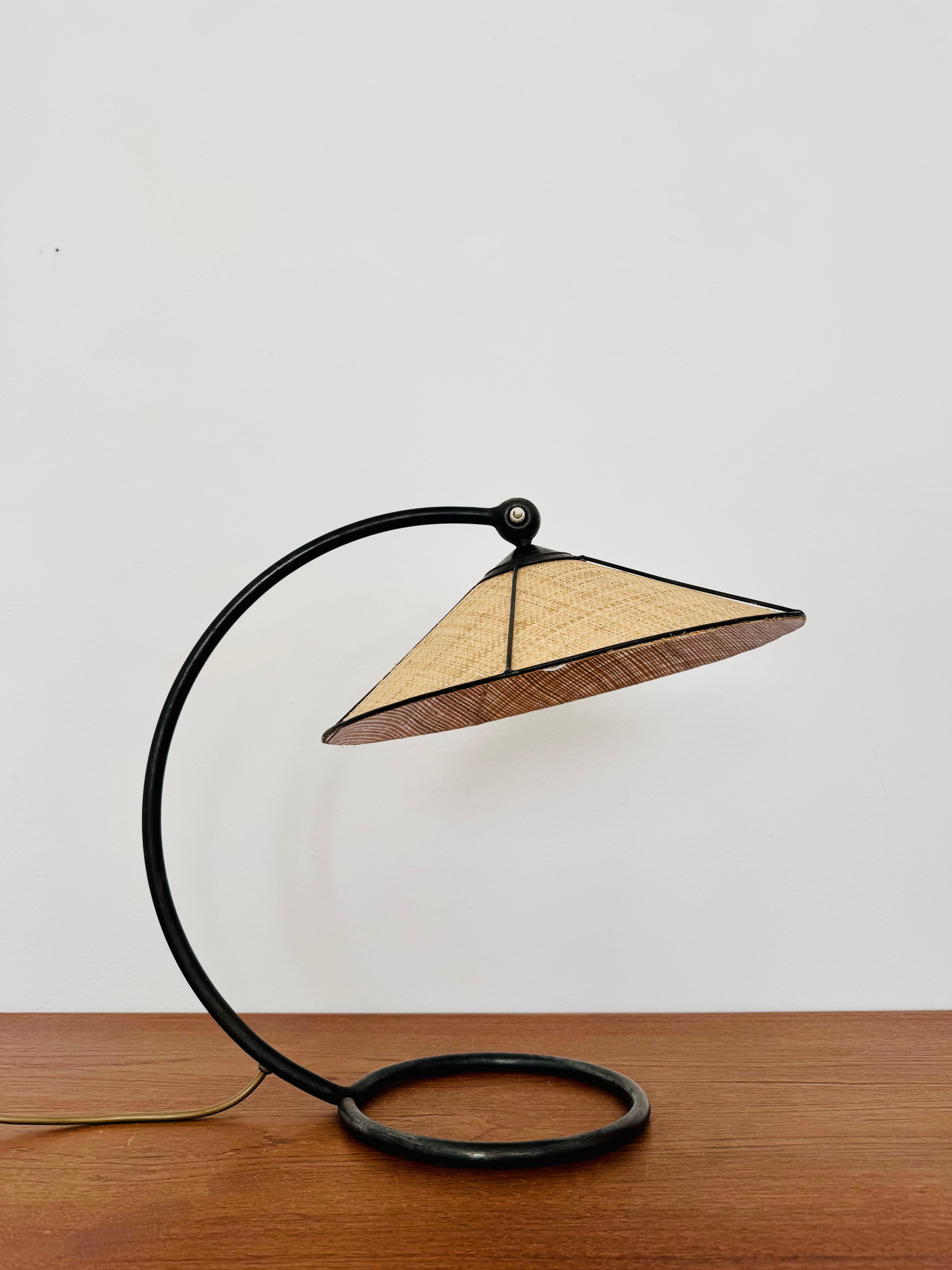 Scandinavian Modern Table Lamp by Rupert Nikoll For Sale