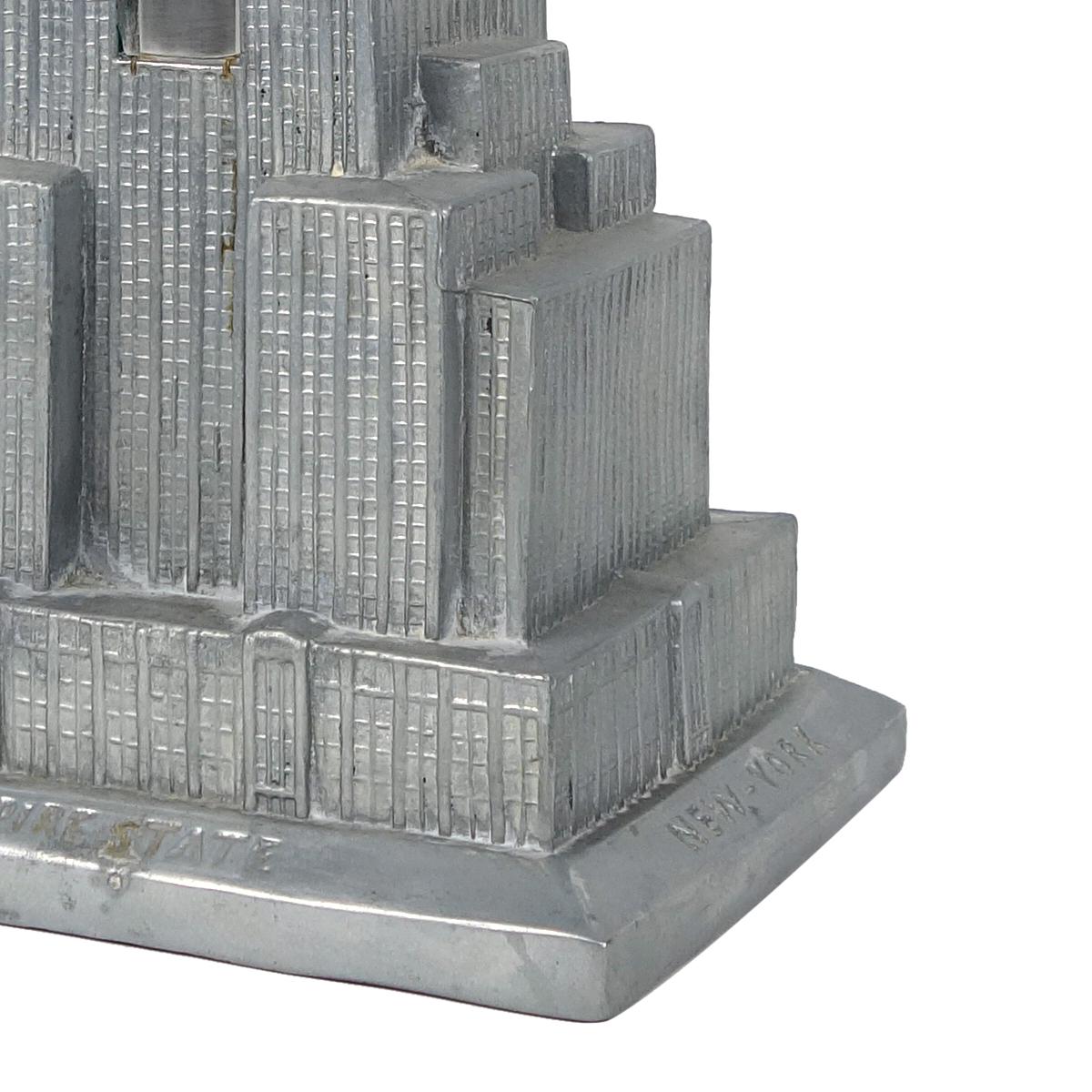 Table Lamp by Sarsaparilla Deco Designs Model of Empire State Building For Sale 4