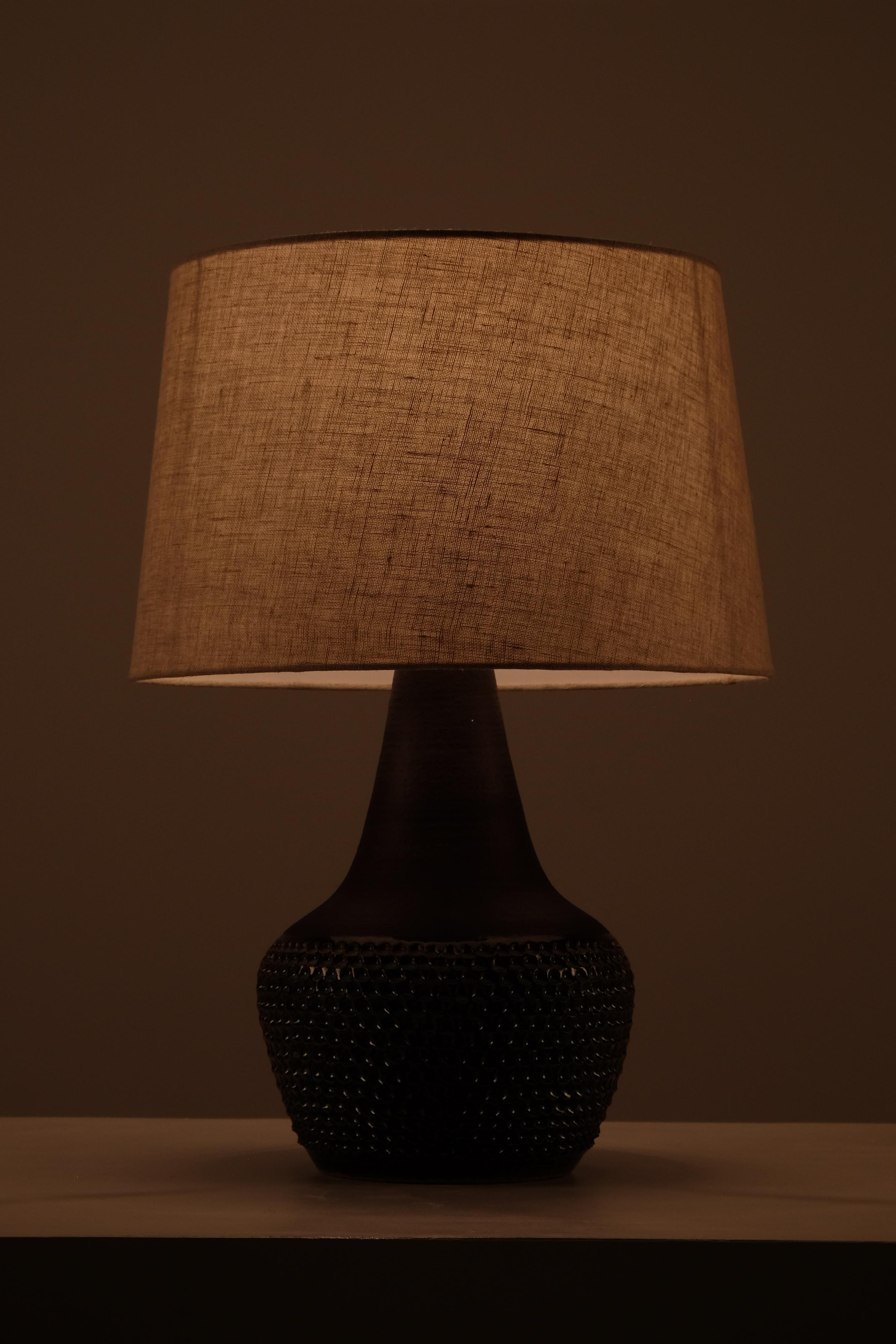 Lampada da tavolo di Søholm Keramik, Danimarca, anni '60 in vendita 3
