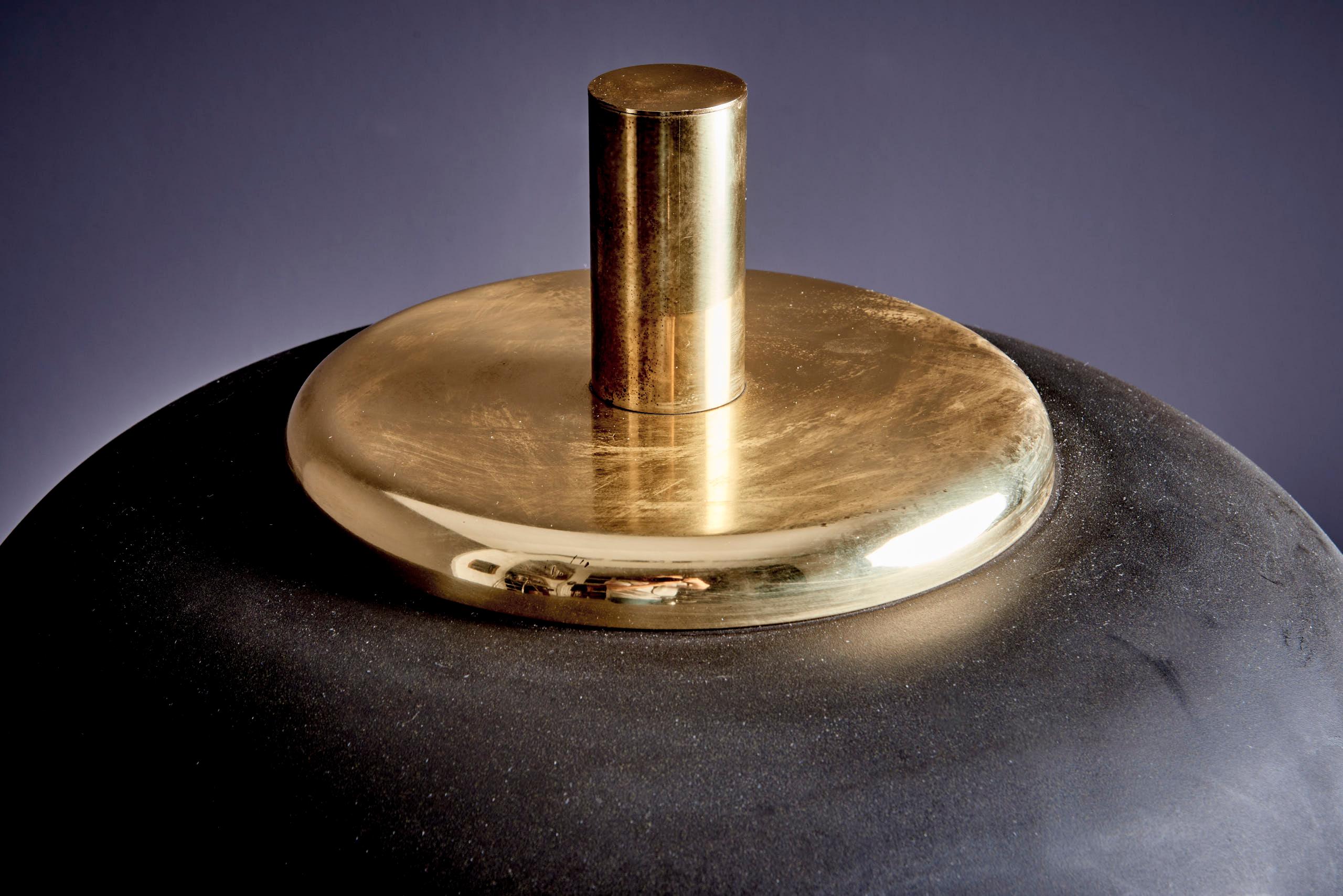 Metal Table Lamp by Sölken Leuchten Germany, 1970s. For Sale