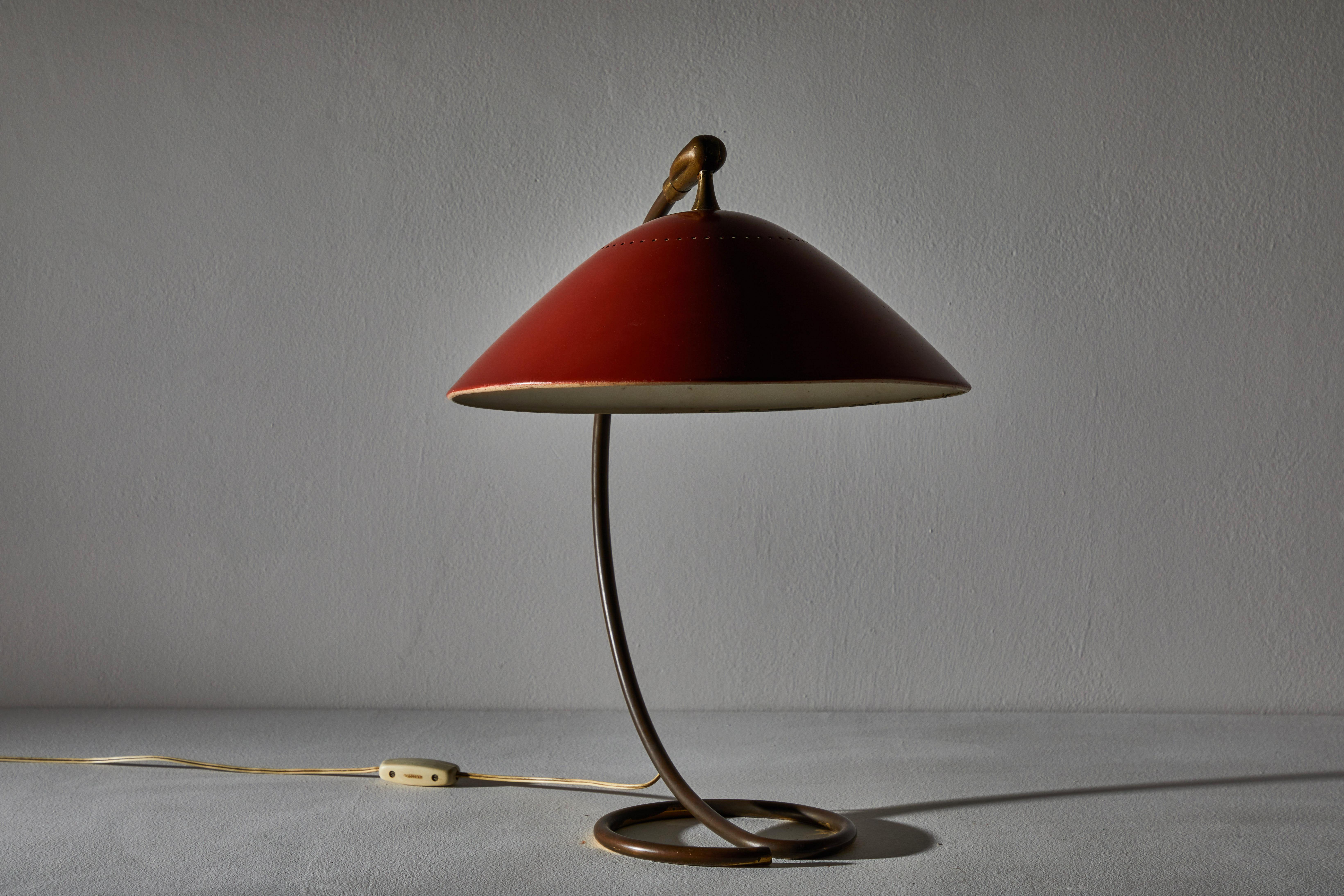 Brass Table Lamp by Stilnovo