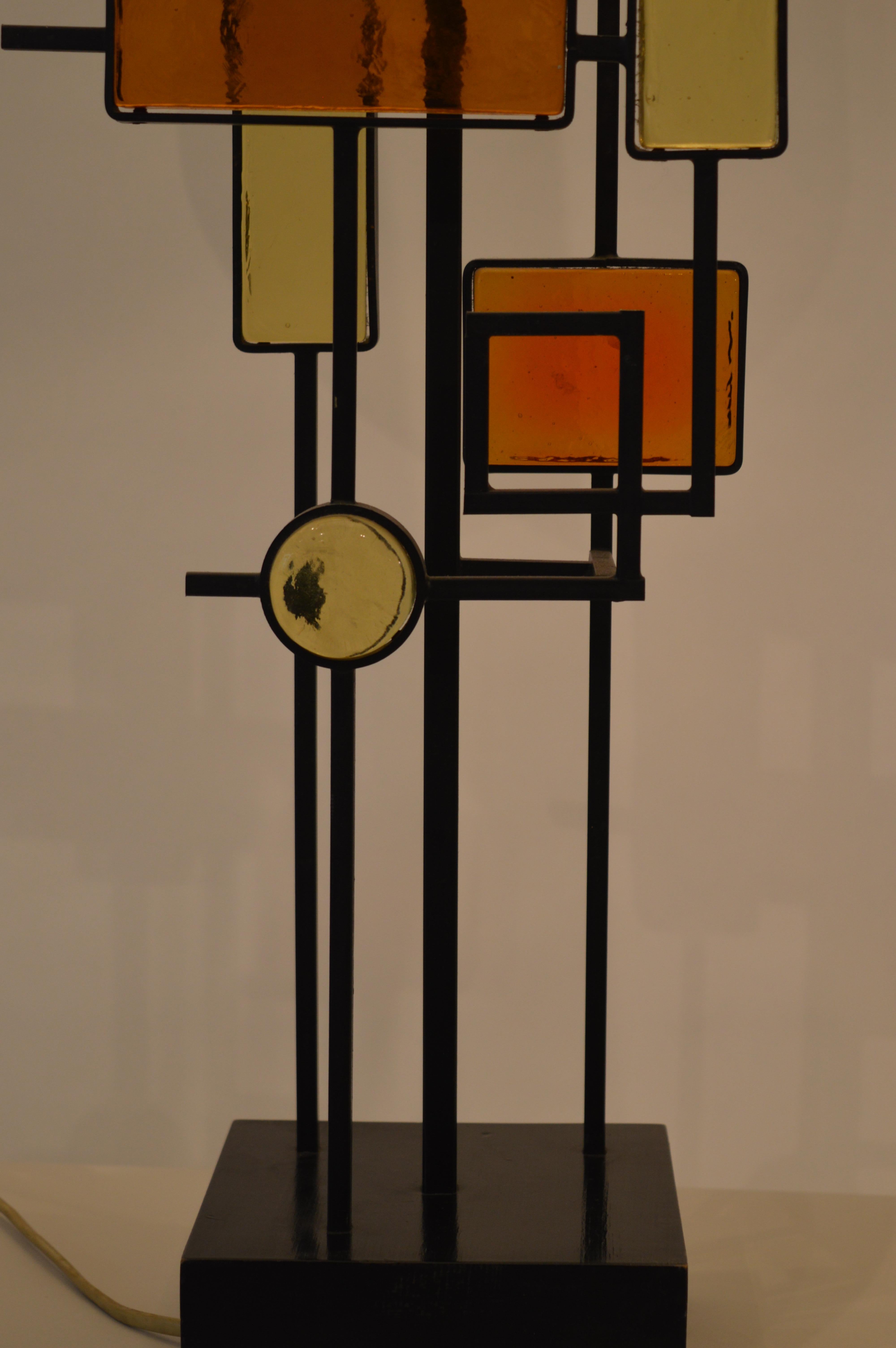 Mid-Century Modern Table Lamp by Sven Aage Holm Sorensen