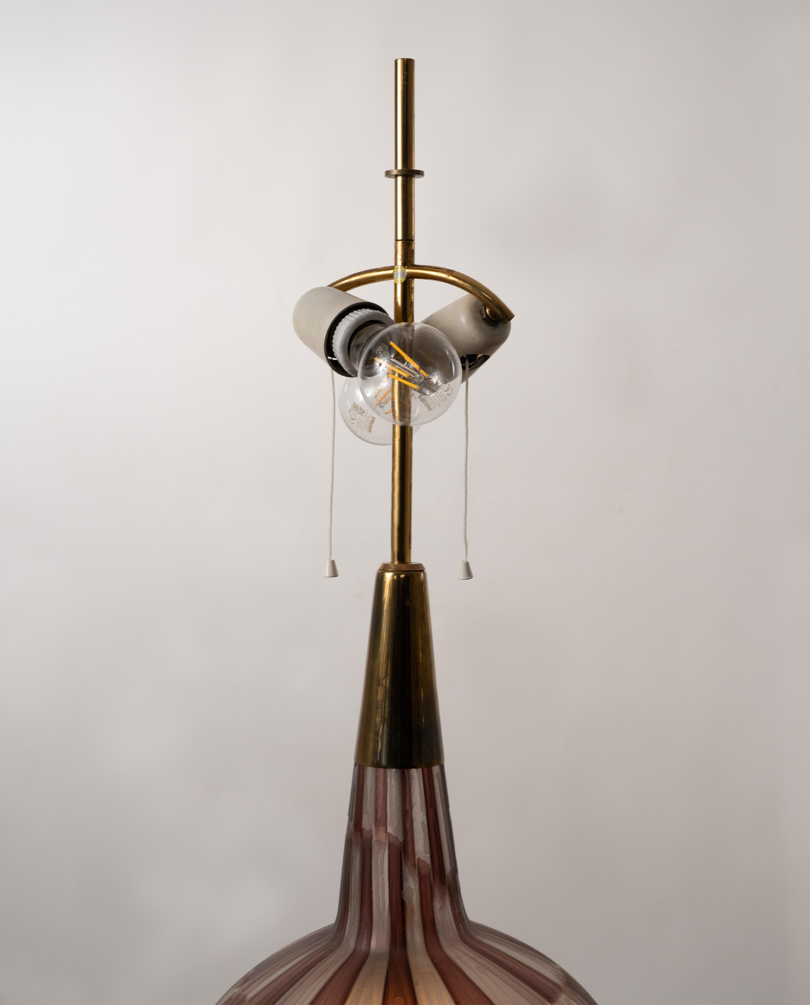 Table Lamp by Tea Morosati for Stilnovo, 1950s im Zustand „Gut“ im Angebot in Kampen, NL