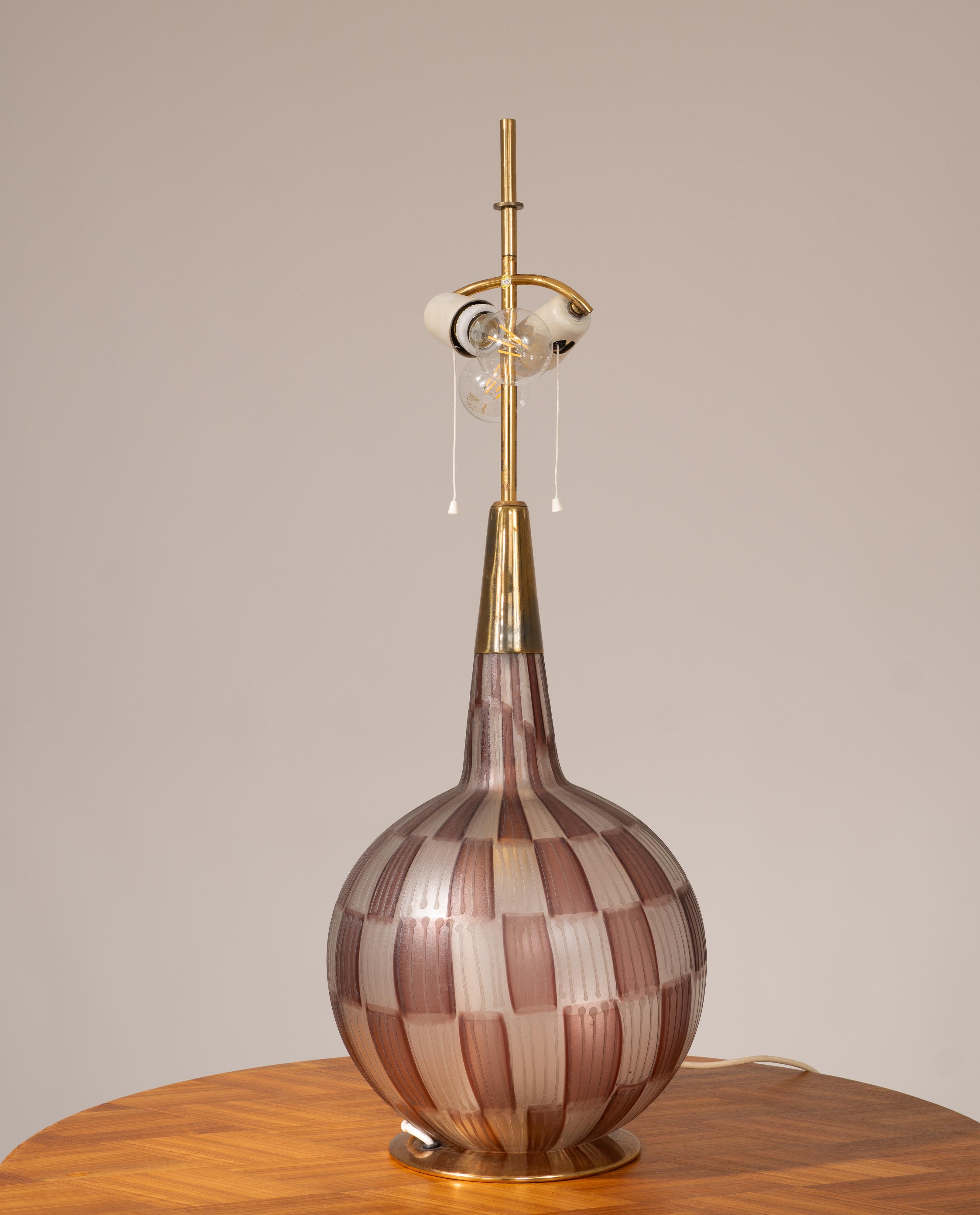 Table Lamp by Tea Morosati for Stilnovo, 1950s im Angebot 1