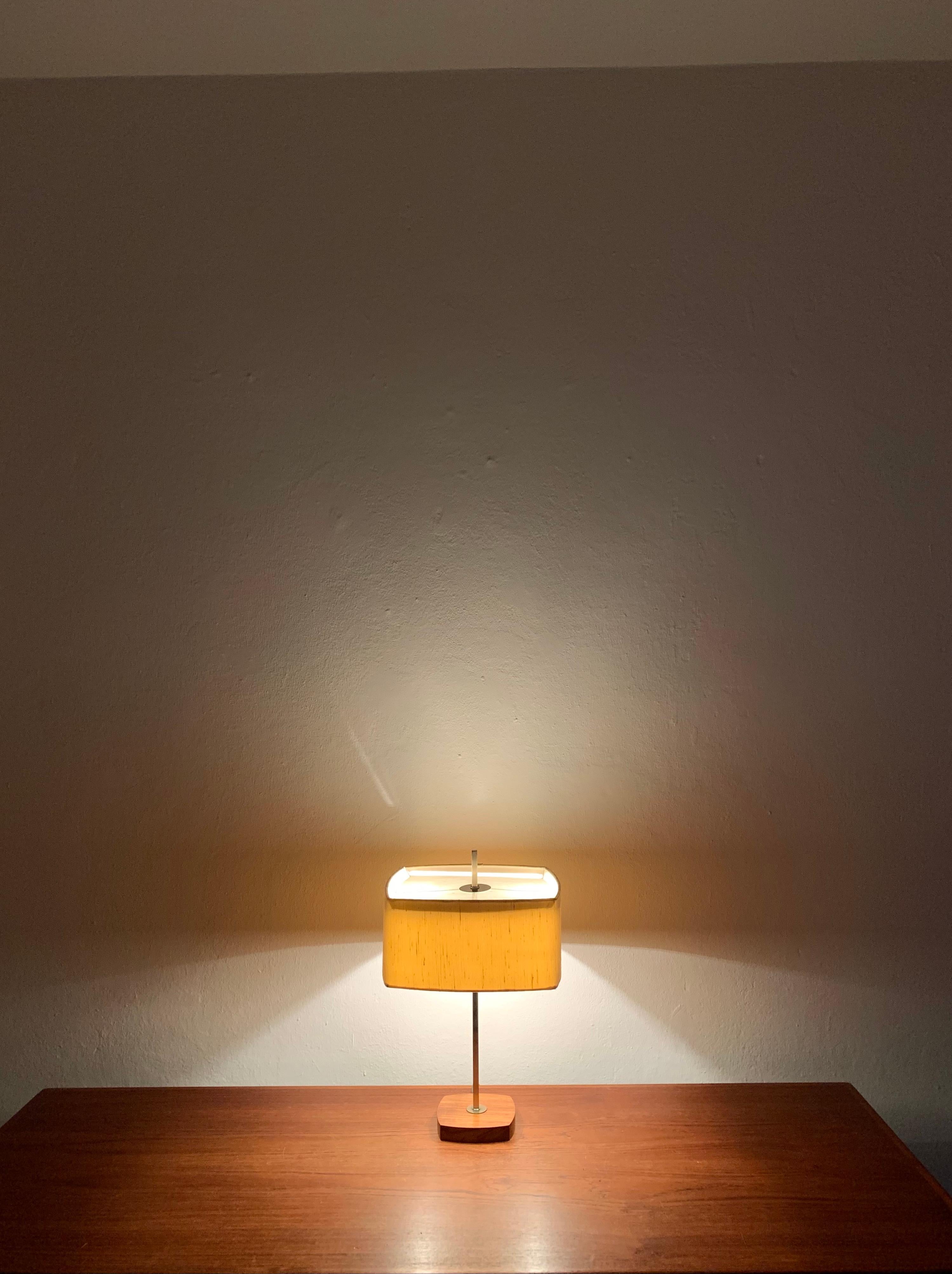 Mid-20th Century Table Lamp by Temde For Sale