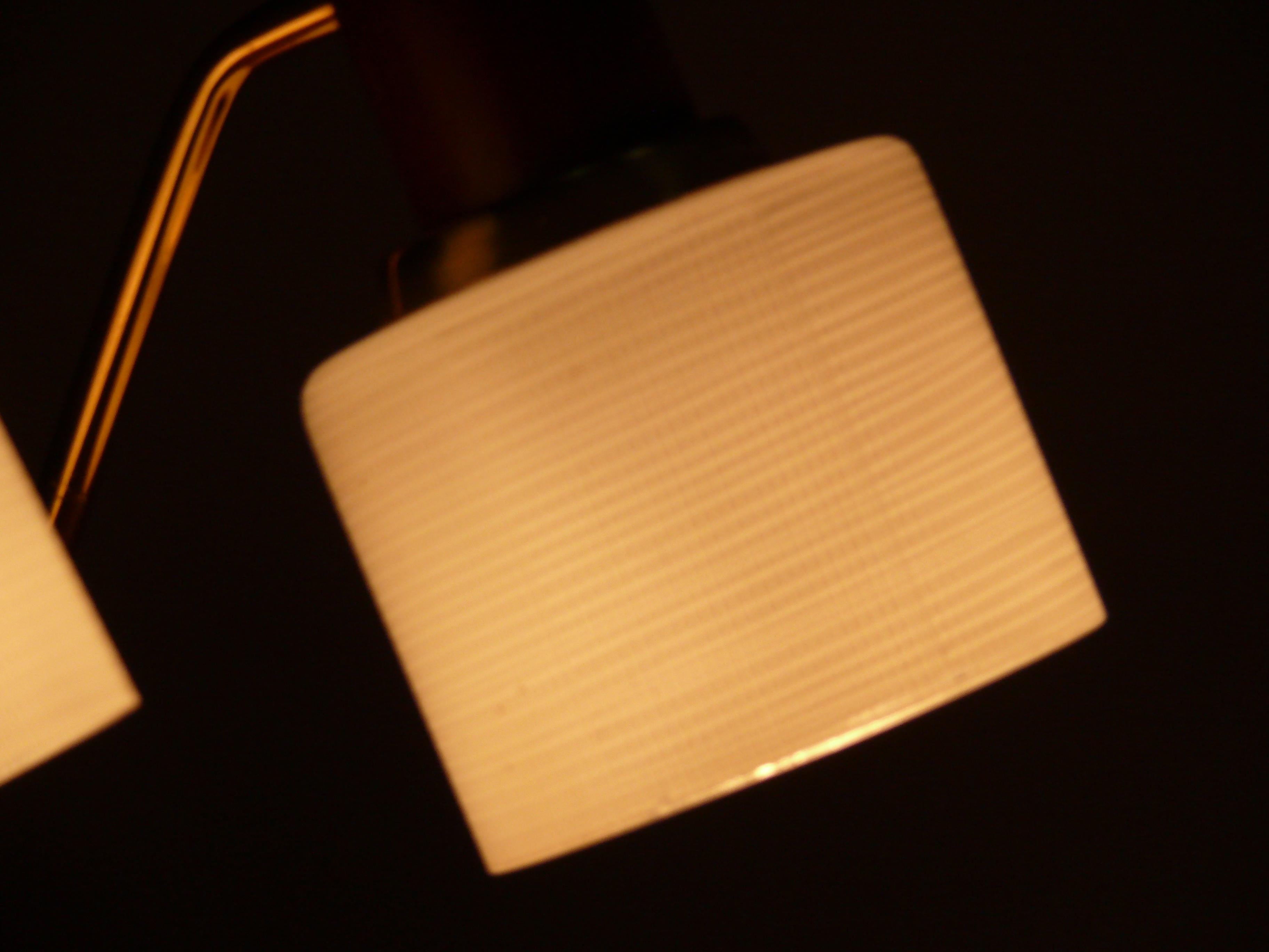 Table Lamp by TEMDE - glass, teak, brass, - Germany, 1960s 1