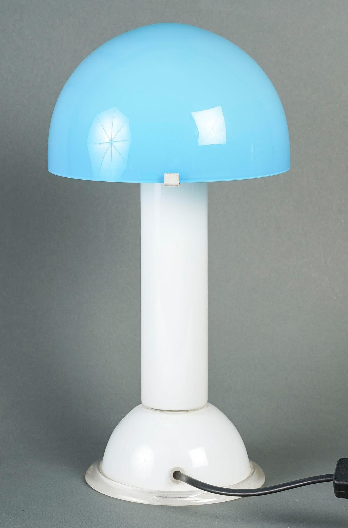European Table Lamp by the Artist Marcello Furlan, XXth Century. For Sale