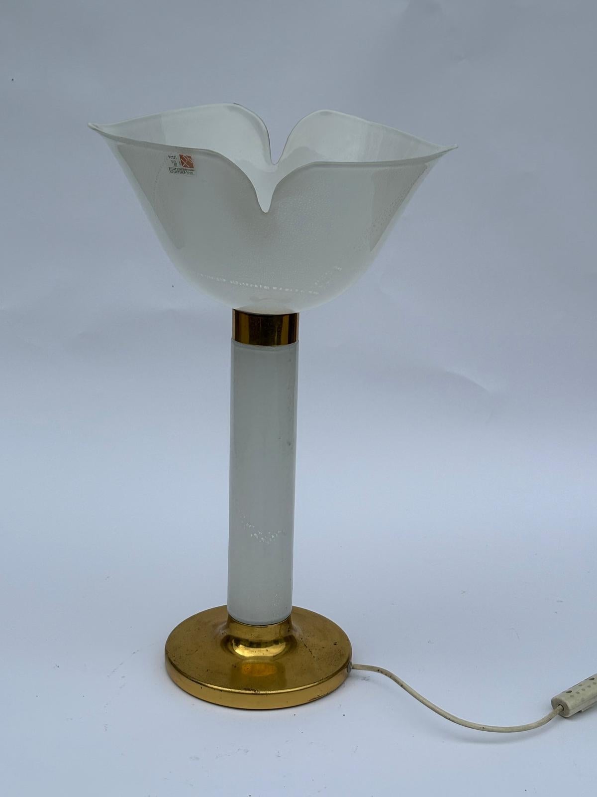 Fin du 20e siècle Lampe de bureau Toni Zuccheri pour Barovier & Toso en vente