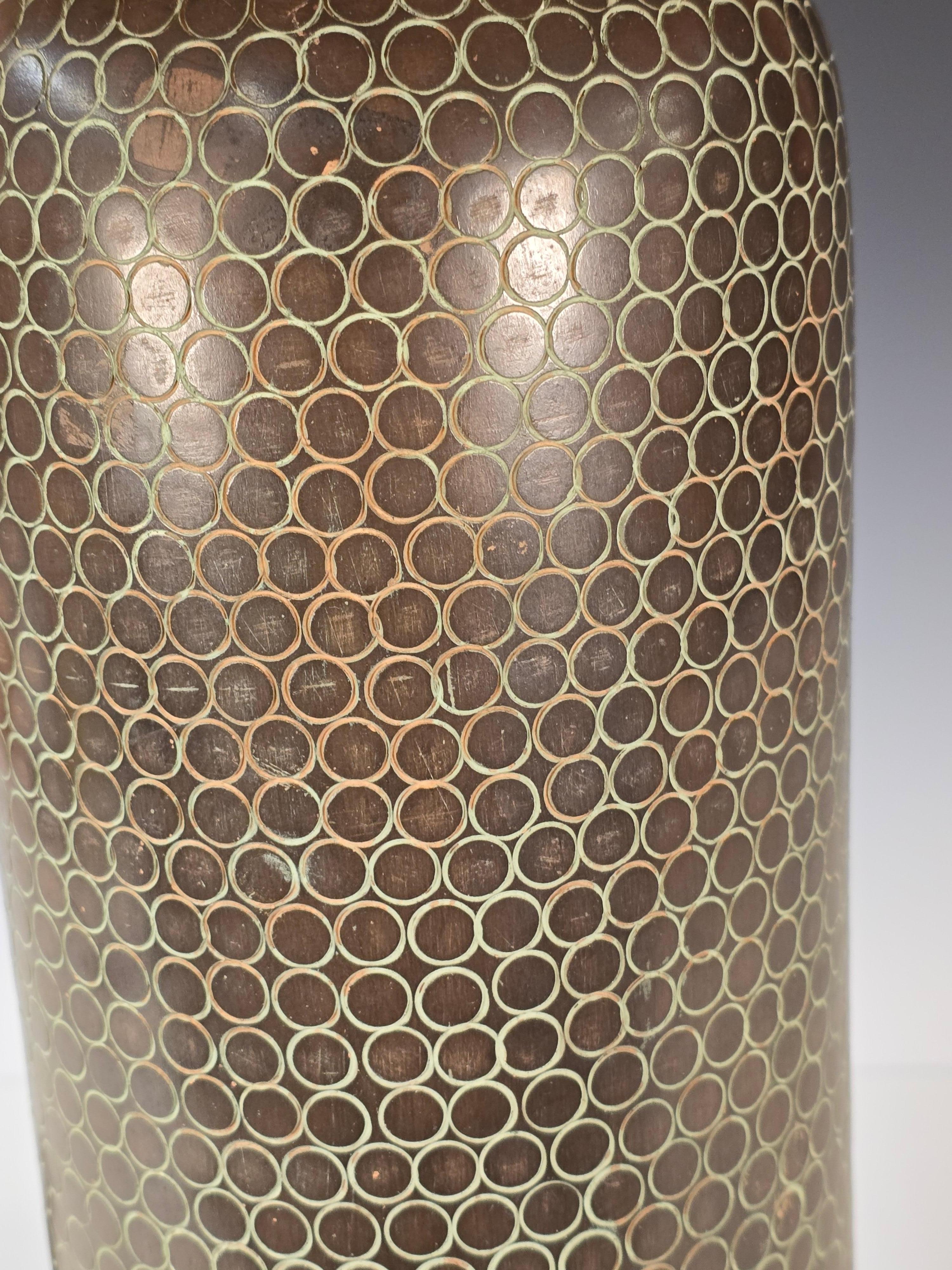 Hand-Crafted Table Lamp by Ugo Zaccagnini For Sale