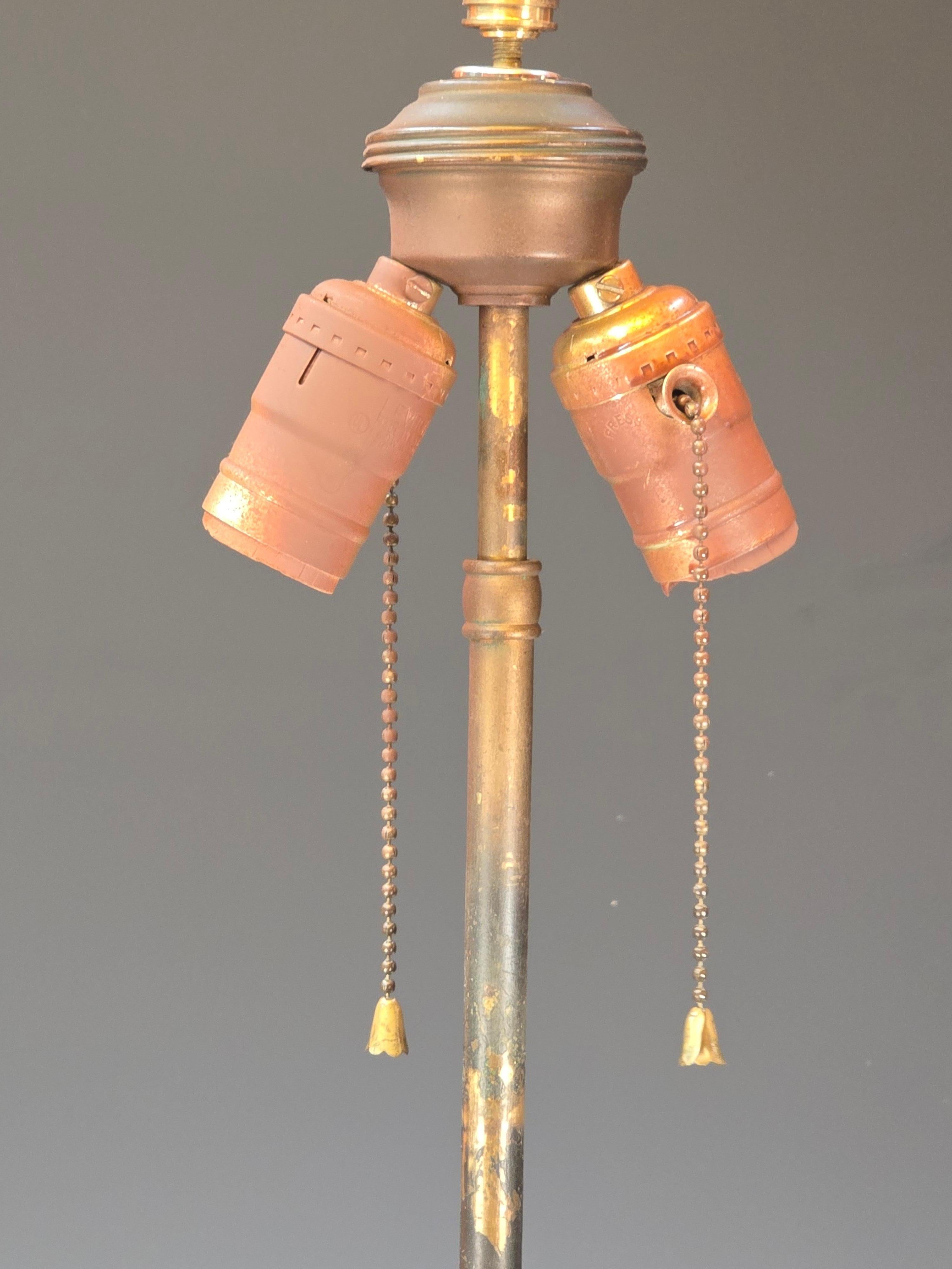 Mid-20th Century Table Lamp by Ugo Zaccagnini For Sale