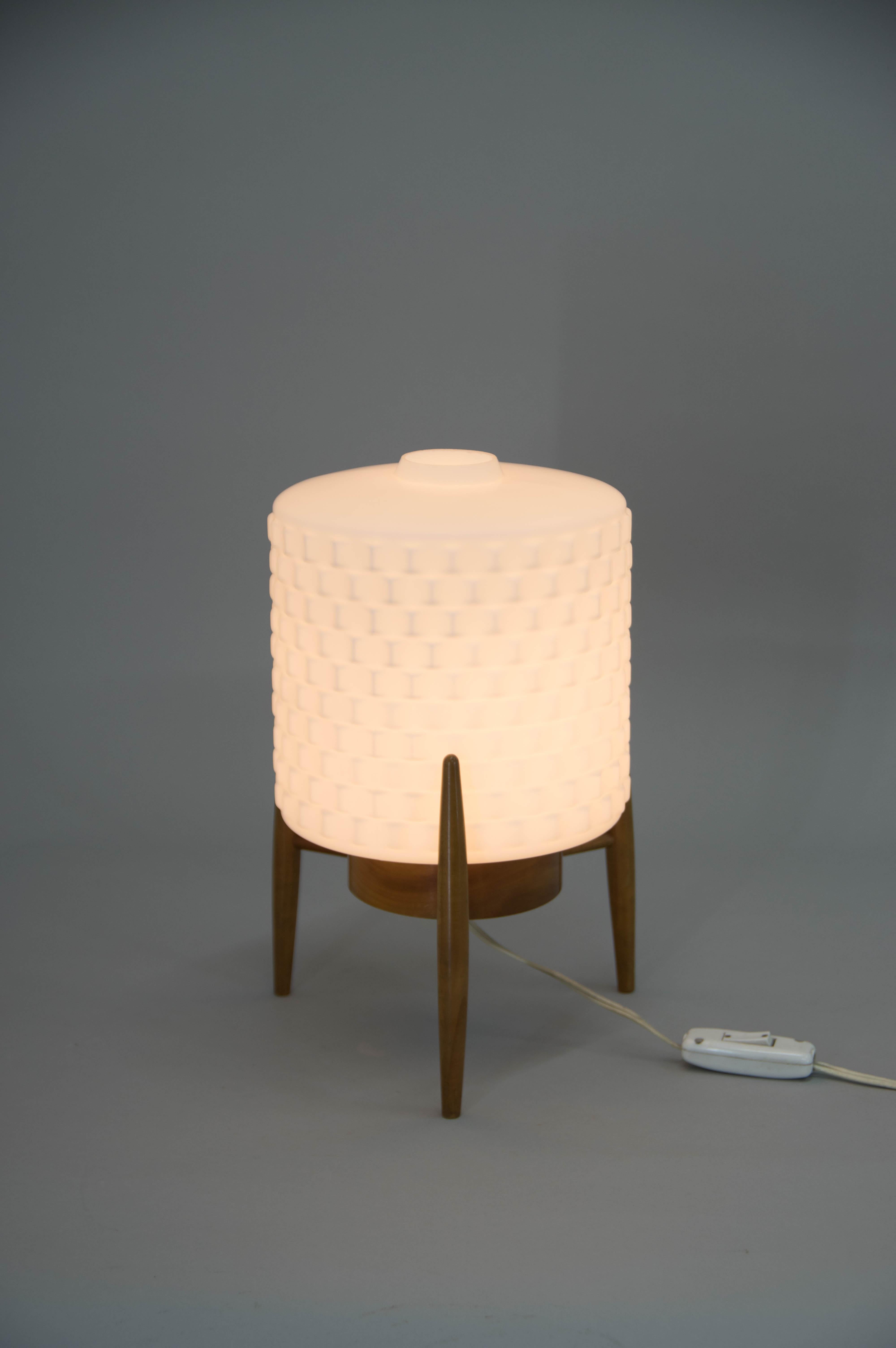 Table Lamp by ULUV, Czechoslovakia, 1960s In Good Condition For Sale In Praha, CZ