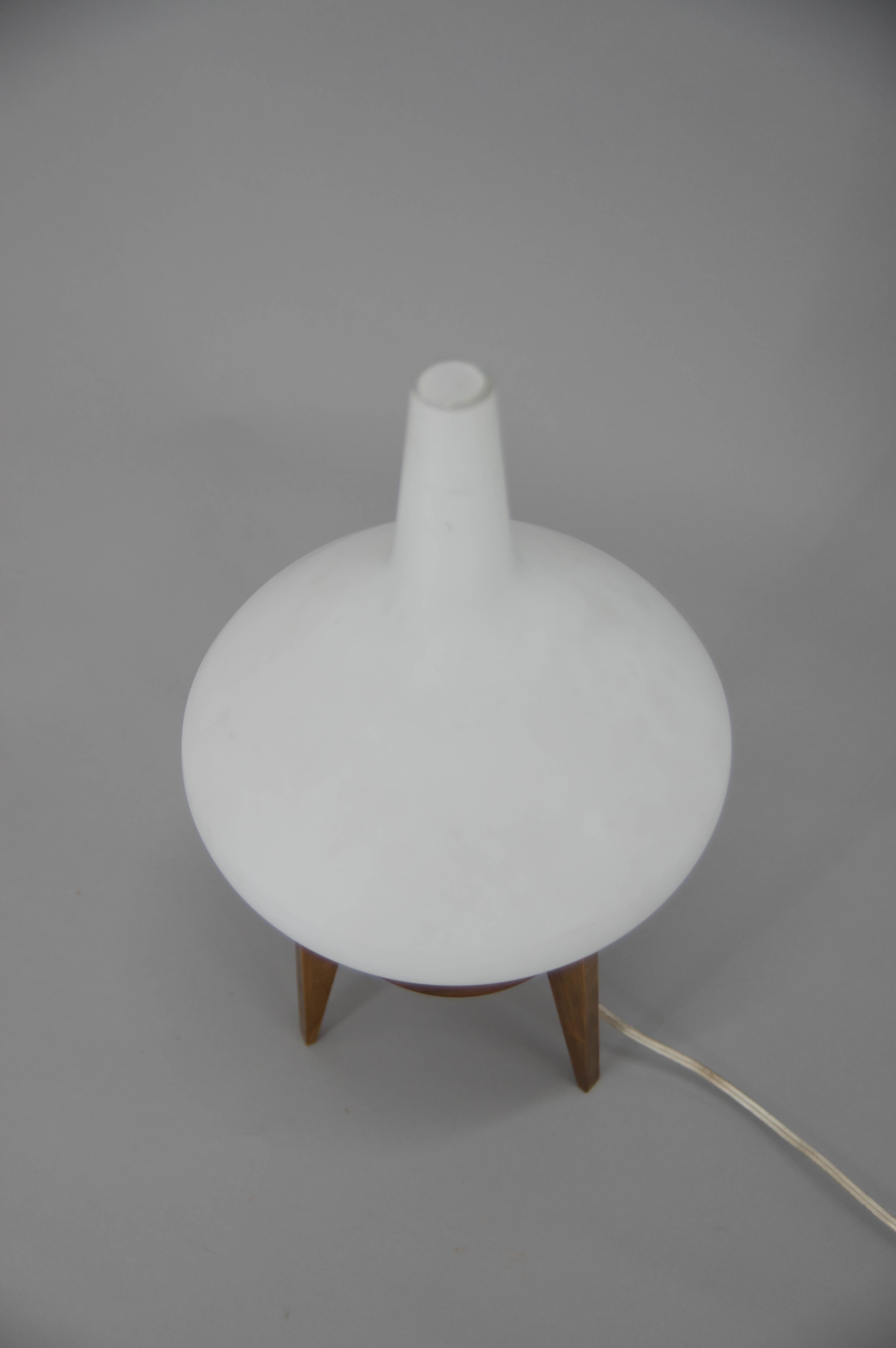 Mid-20th Century Table Lamp by ULUV, Czechoslovakia, 1960s For Sale