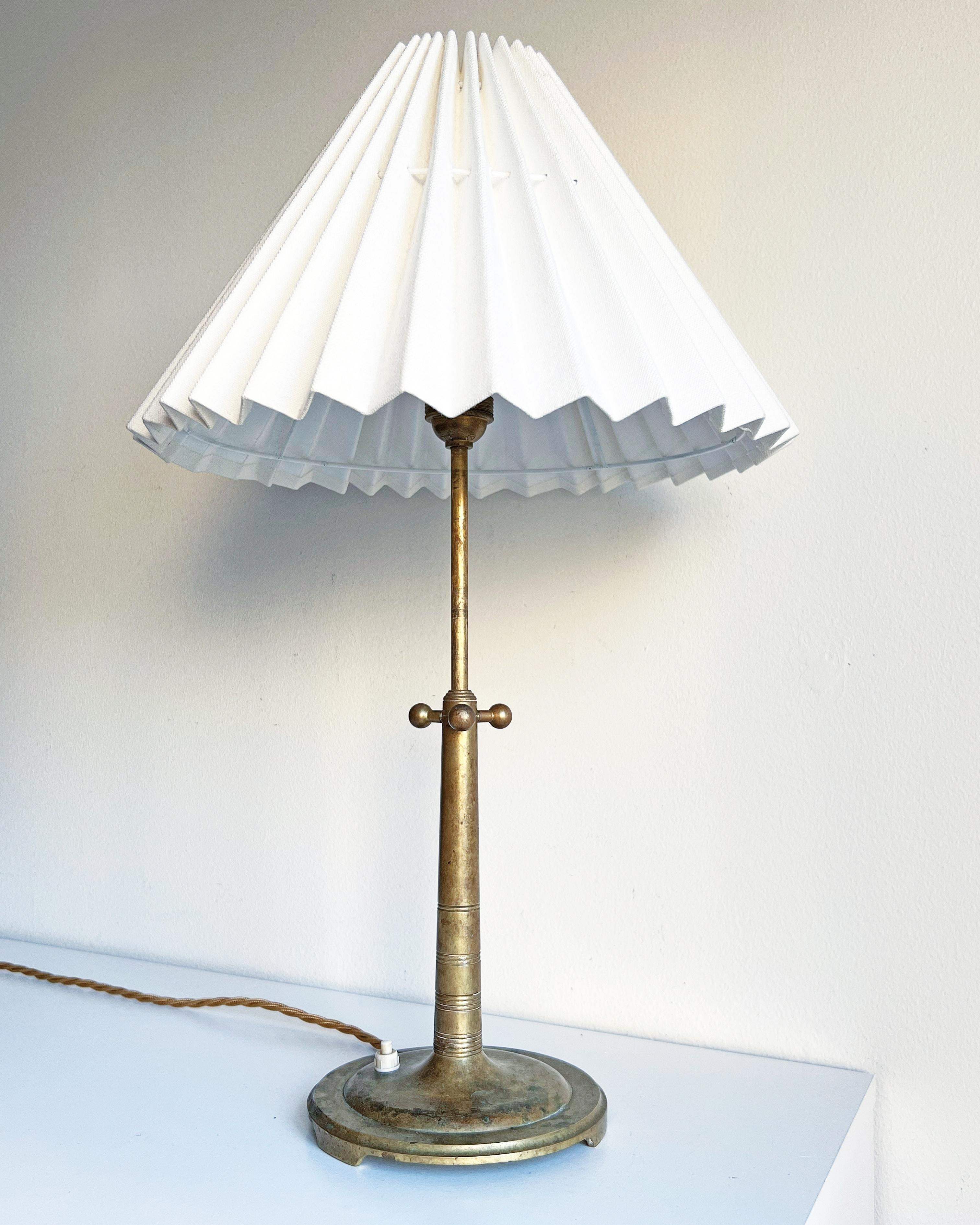 Swedish Table Lamp by Unknown Designer, Most Likely Produced in Sweden For Sale