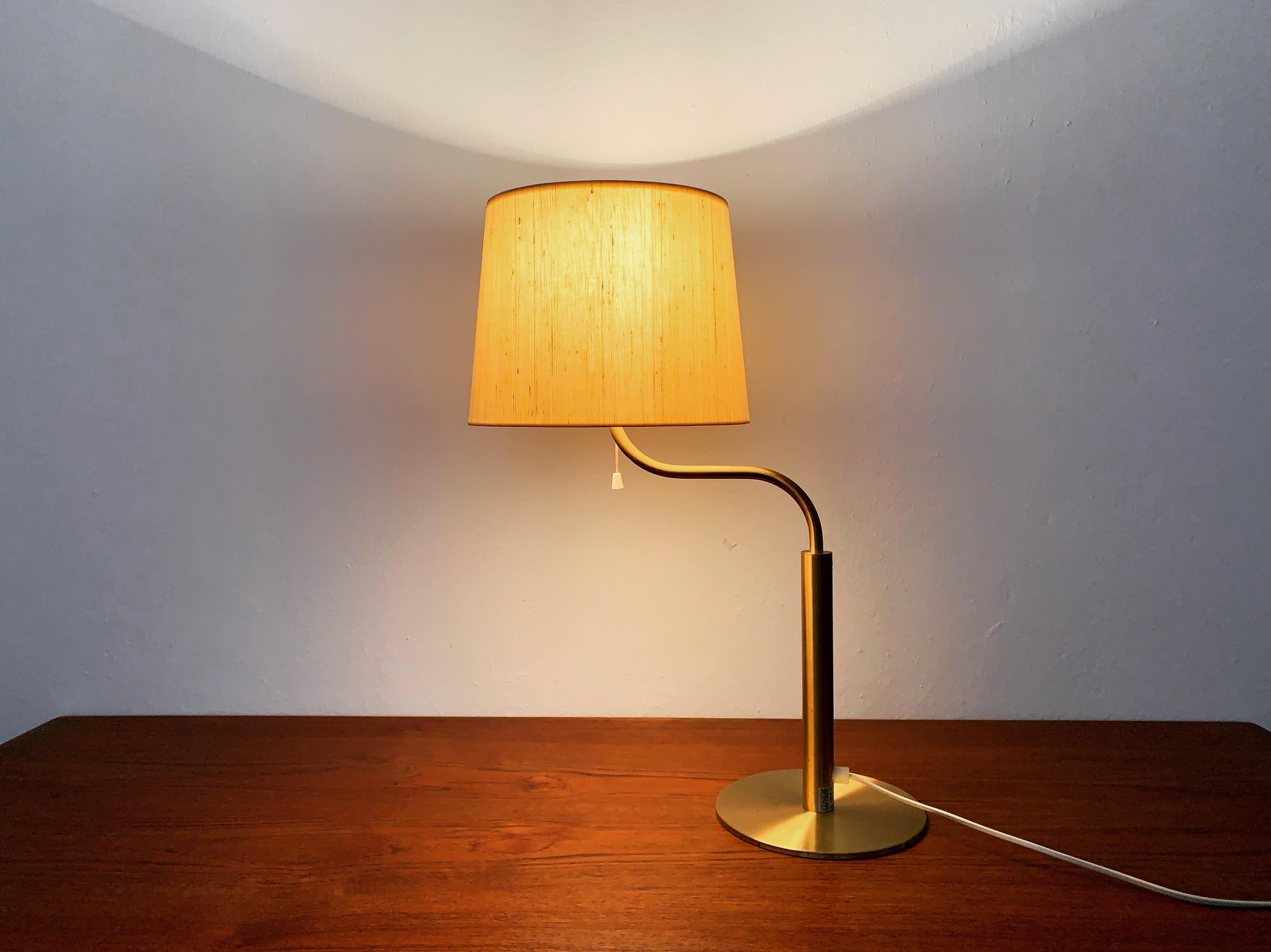 Fabric Table Lamp by Uno and Östen Kristiansson for Luxus For Sale