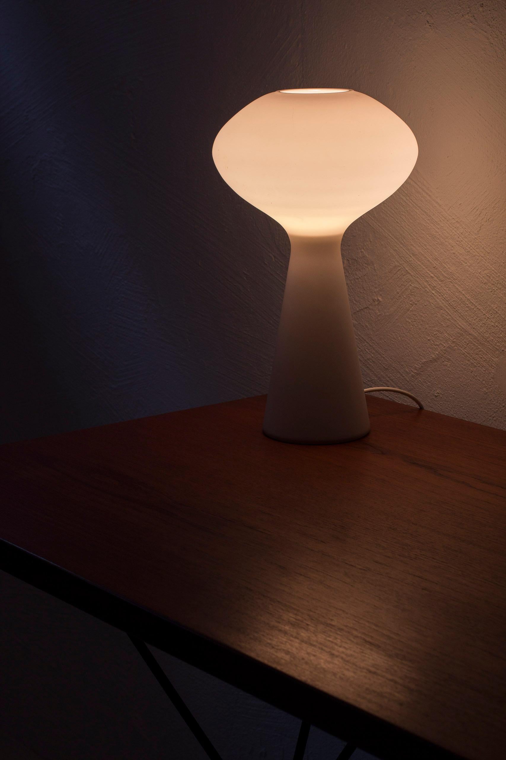 Mid-20th Century Table Lamp by Uno Westerberg for Böhlmarks Lampfabrik, Sweden, 1950s