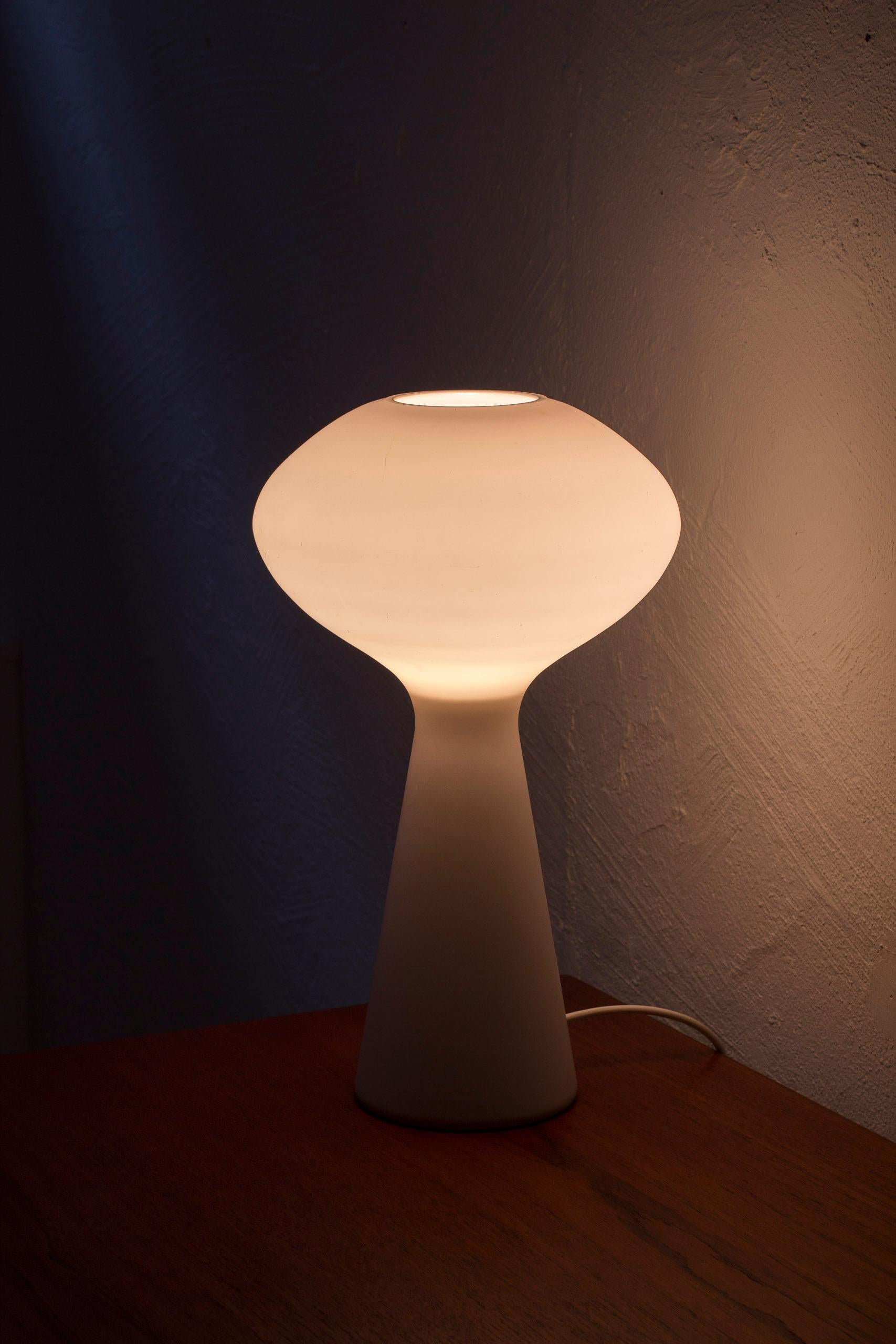 Opal Table Lamp by Uno Westerberg for Böhlmarks Lampfabrik, Sweden, 1950s