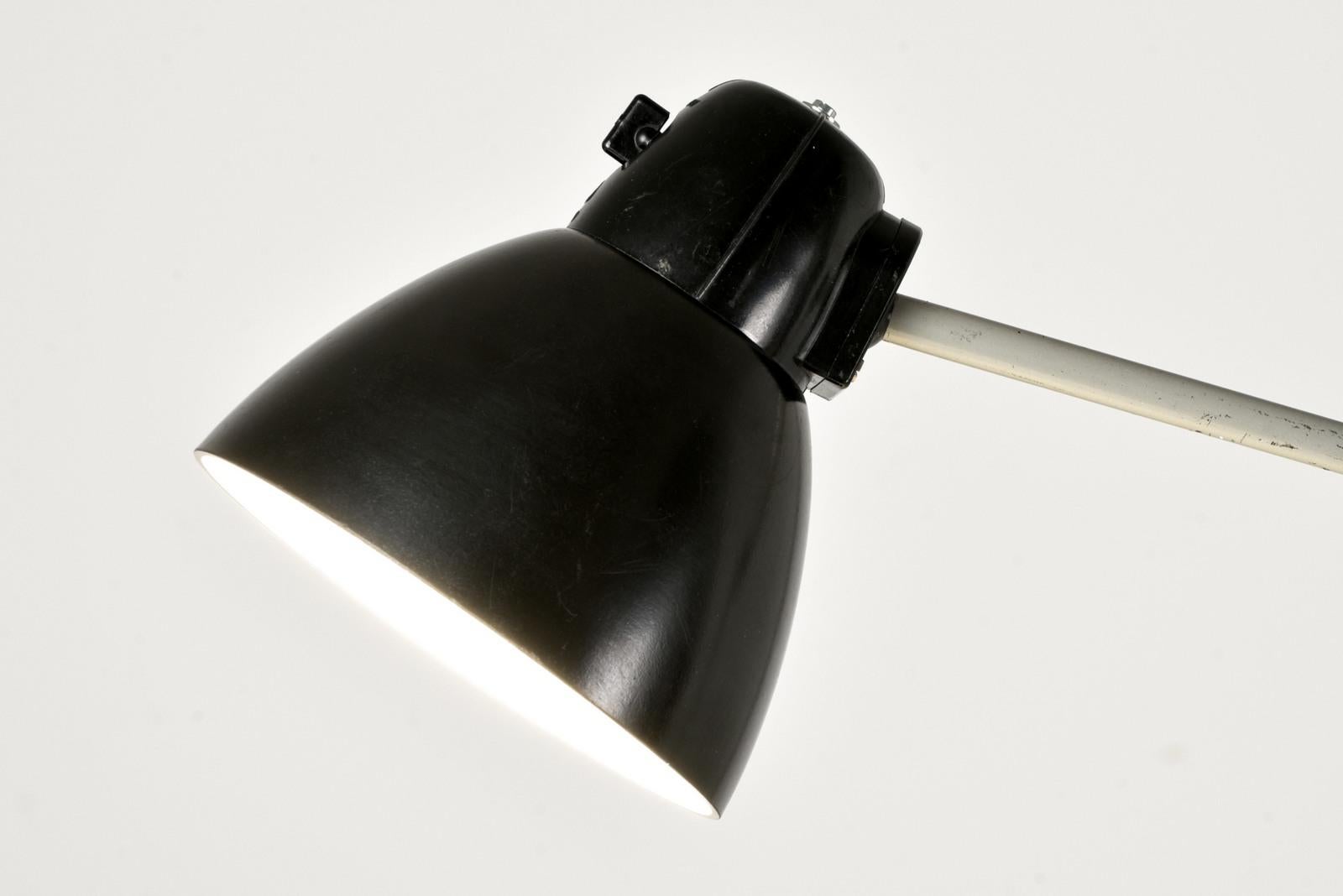Metal Table Lamp by VEB Narva Dresden, Germany - 1960s  For Sale