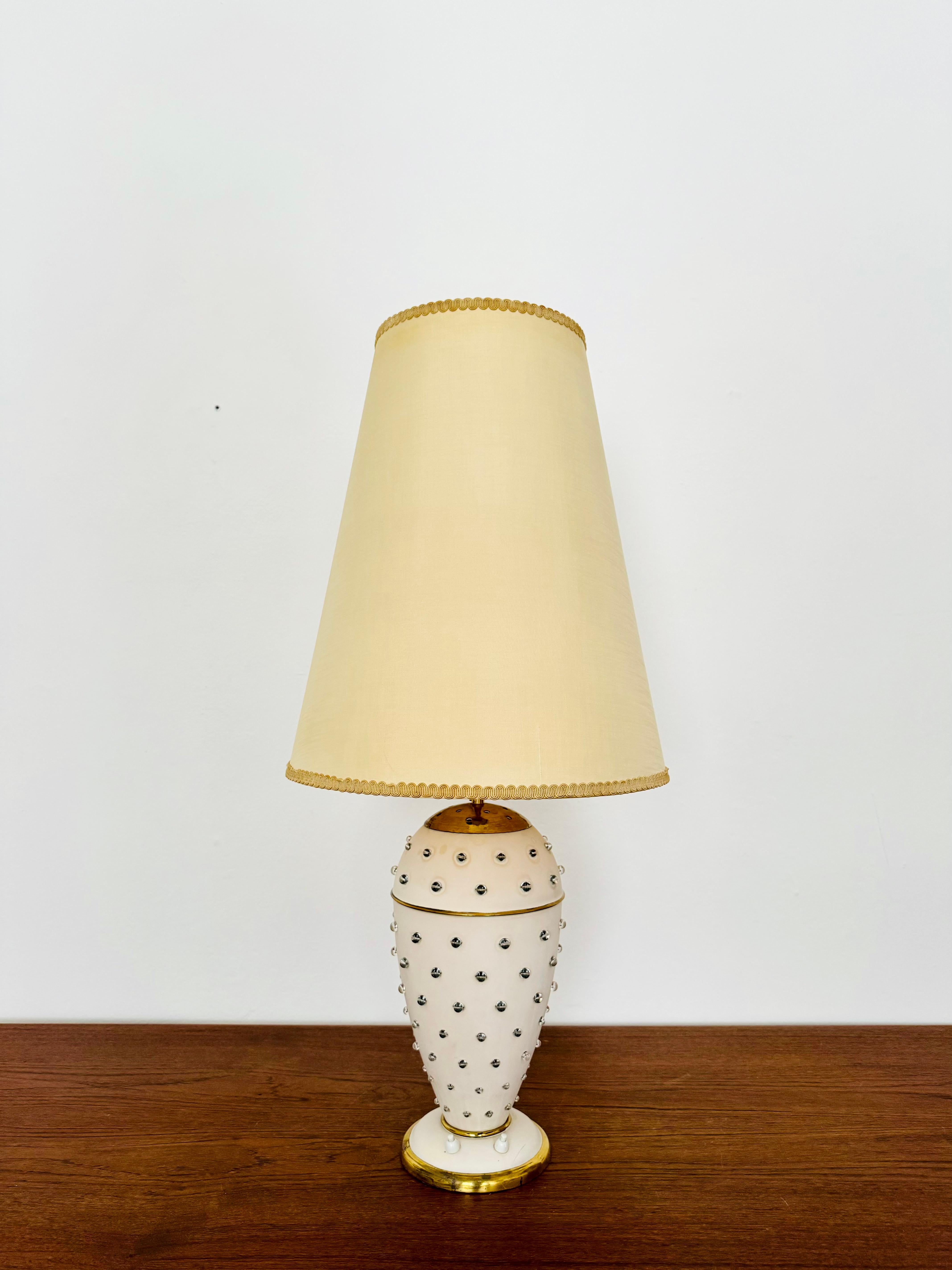 Mid-Century Modern Table Lamp by Vereinigte Werkstätten For Sale