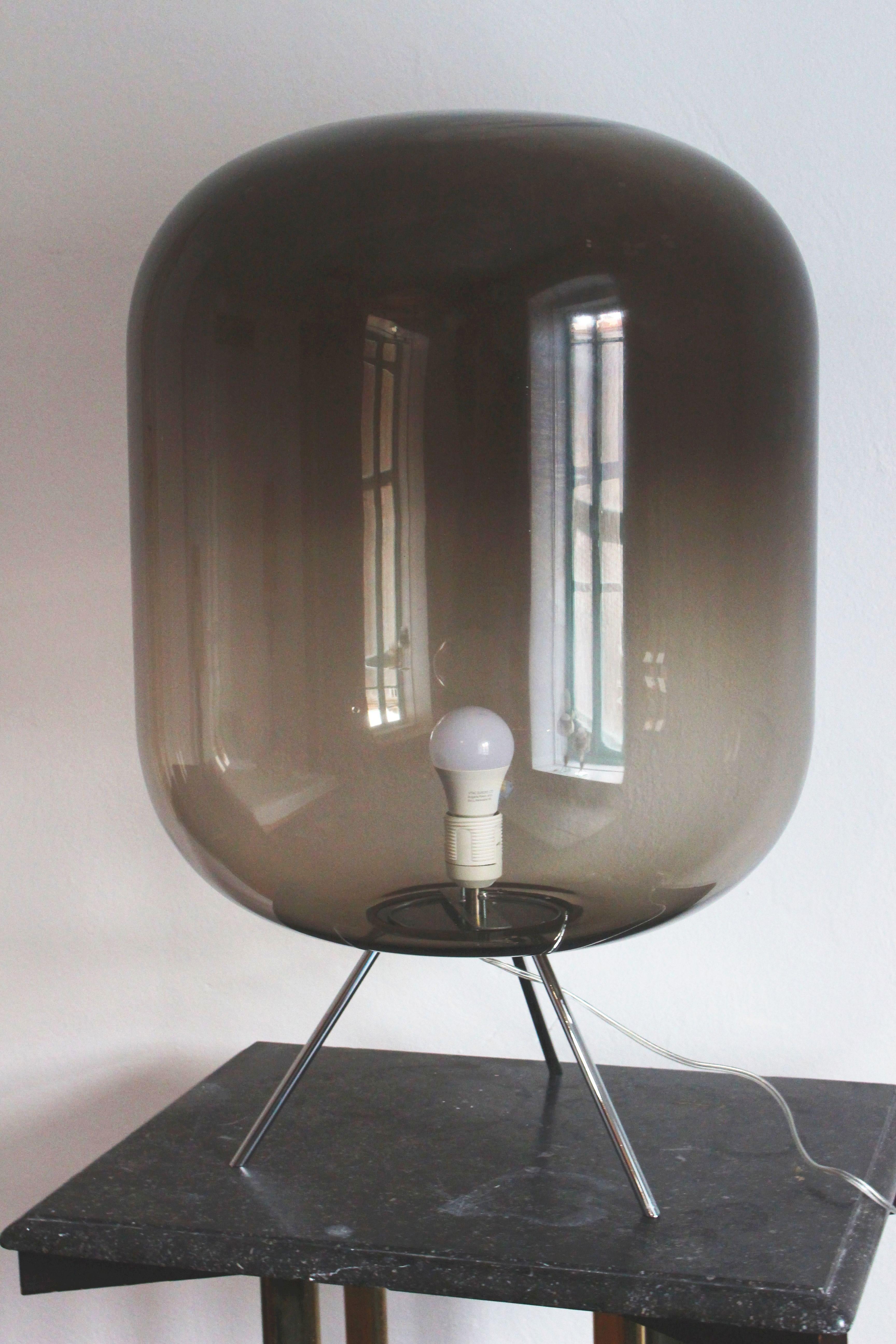 Mid-Century Modern Table Lamp by Vetreria Murano