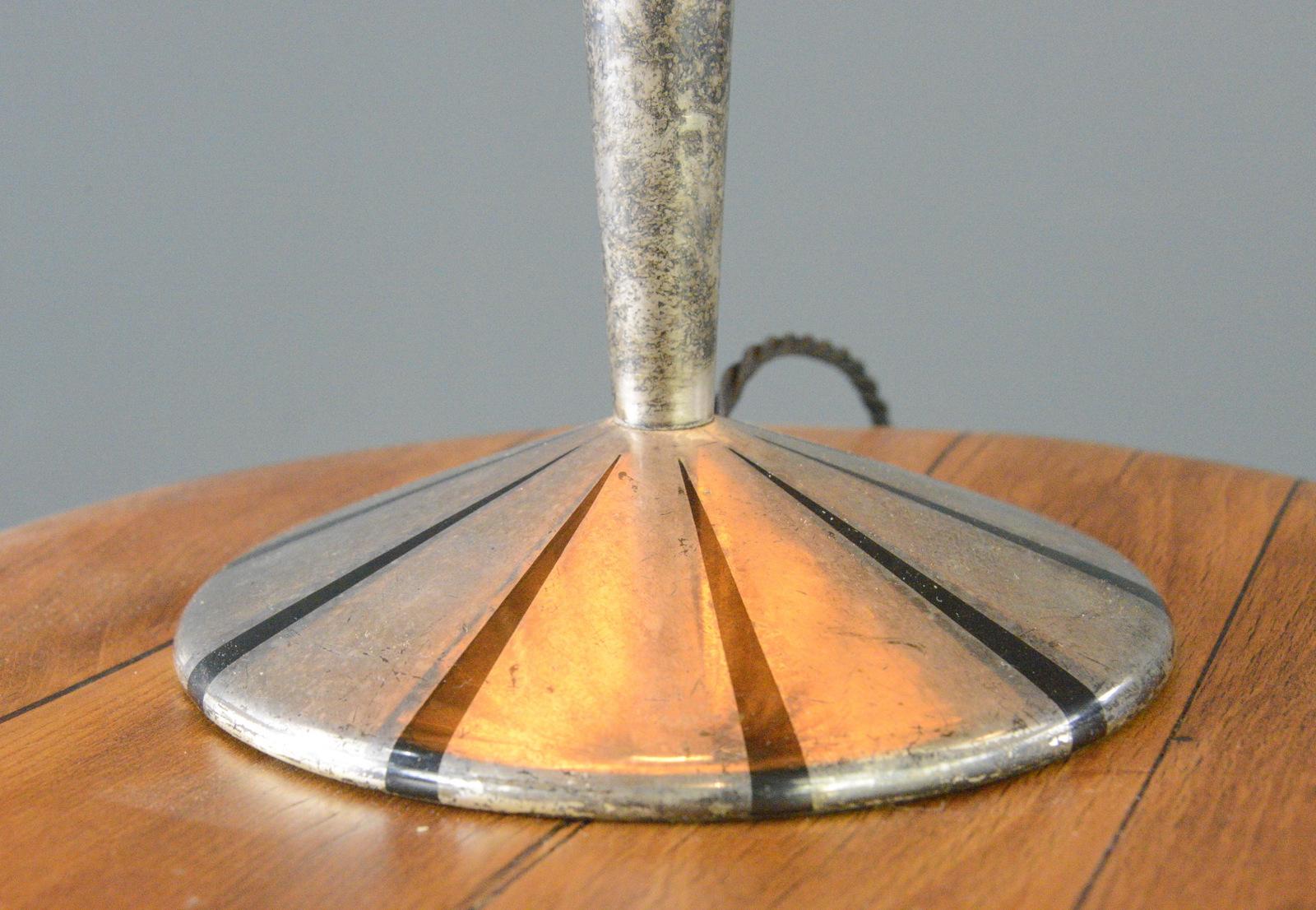 Argento Lampada da tavolo di WMF Ikora, anni '20 circa in vendita
