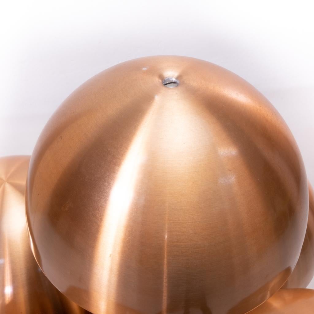 Copper Table Lamp “Cantharelle” by RAAK, 1970s For Sale 3