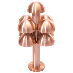 Copper Table Lamp “Cantharelle” by RAAK, 1970s