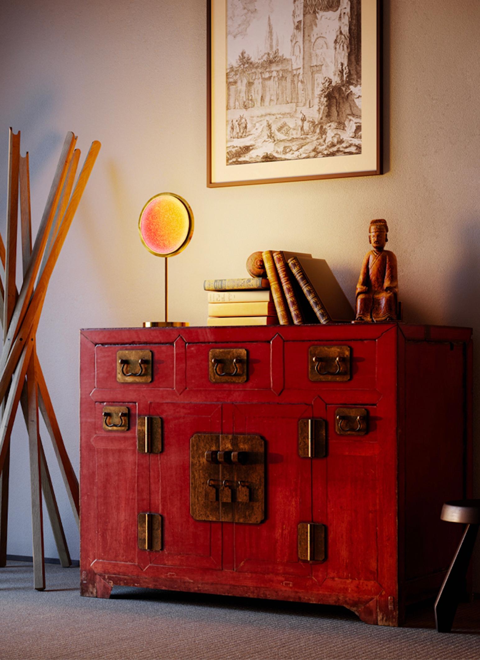 Laiton Lampe à poser Catellani & Smith Talismano en vente