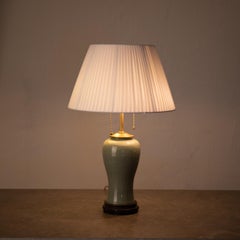 Table Lamp Celadon Green, 19th Century, China