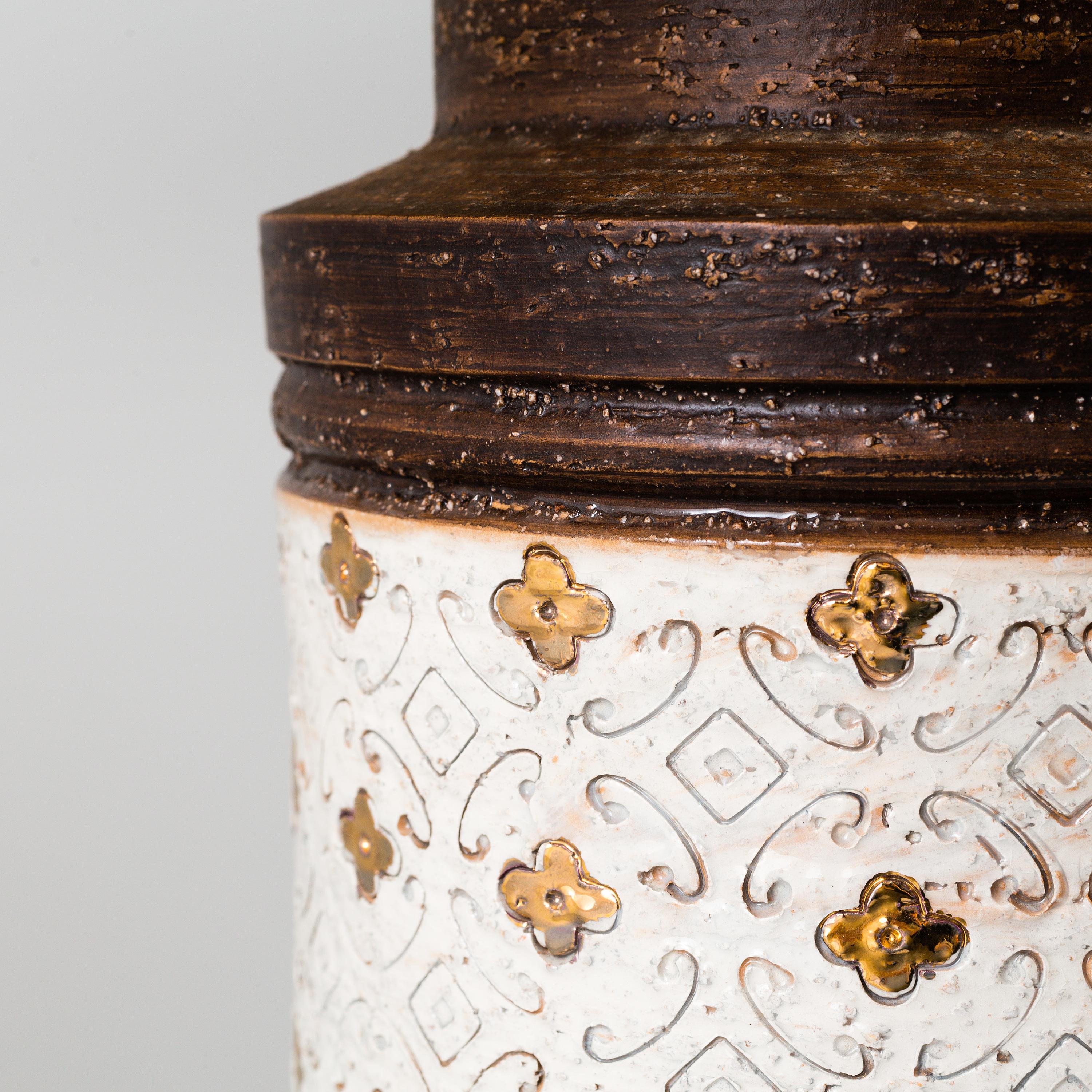 Italiano Lampada da tavolo in ceramica di  Bitossi Italia 1960, numerato 22/44 in vendita