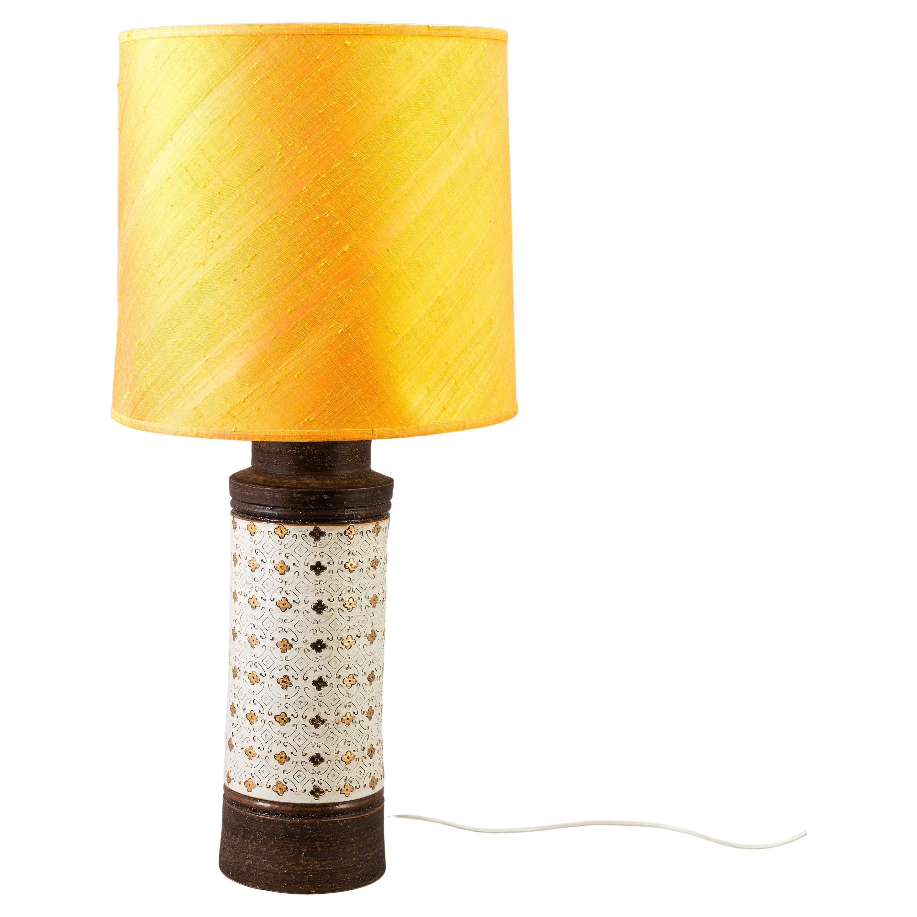 Lampada da tavolo in ceramica di  Bitossi Italia 1960, numerato 22/44 in vendita