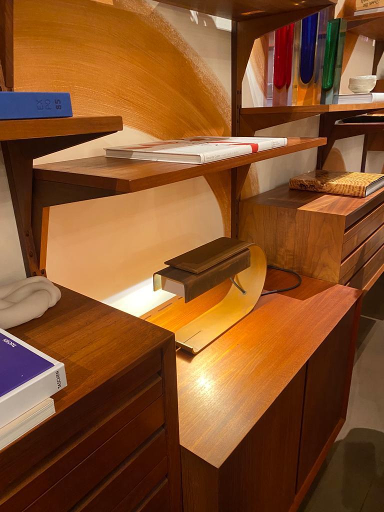Table lamp CG01  lim edit by Caroline Notté Corten designed in 1968 In Excellent Condition For Sale In Hoegaarden, BE
