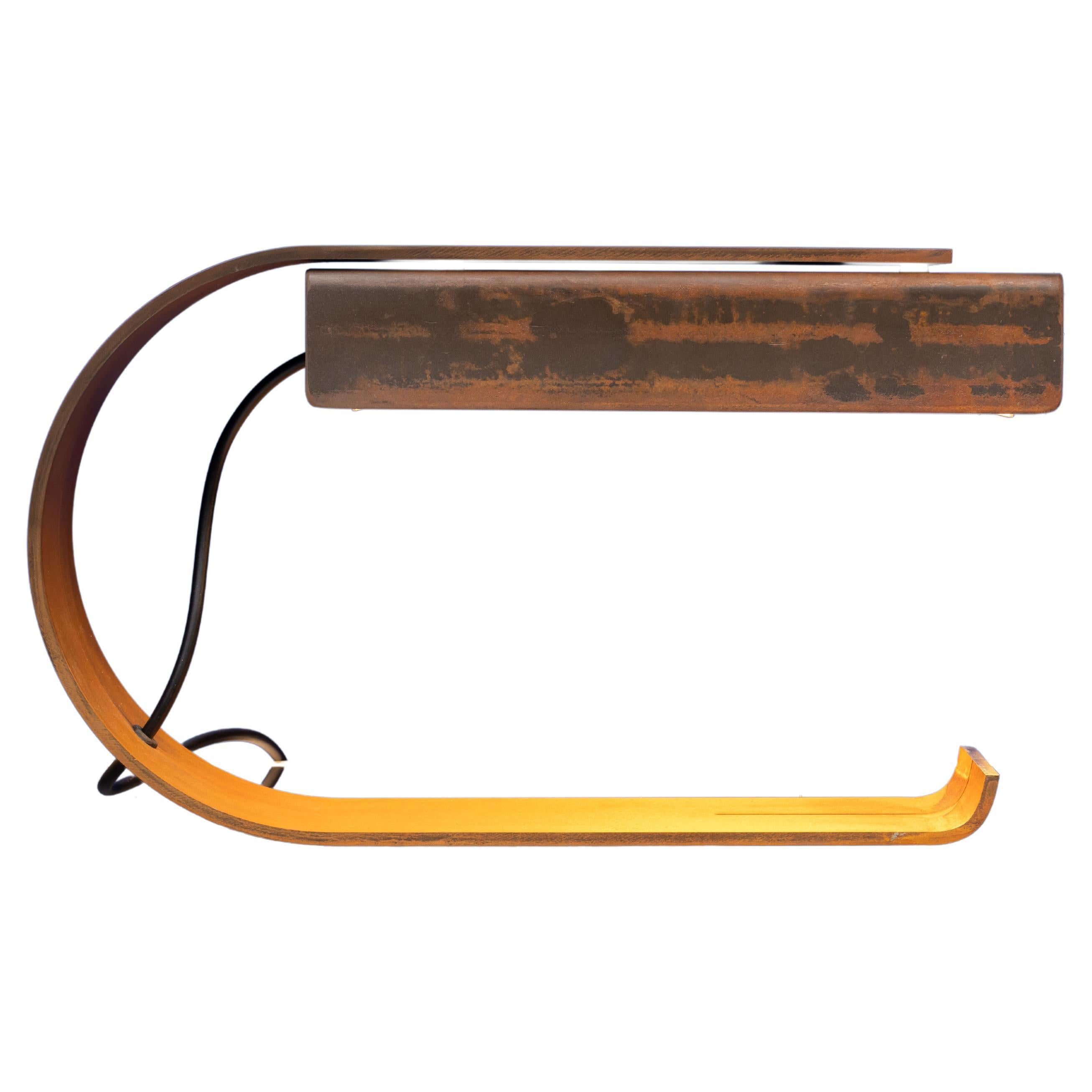 Table lamp CG01  lim edit by Caroline Notté Corten designed in 1968