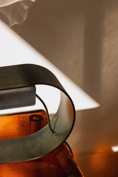Table lamp CG01 Ltd CN Raw Metal designed in 1968